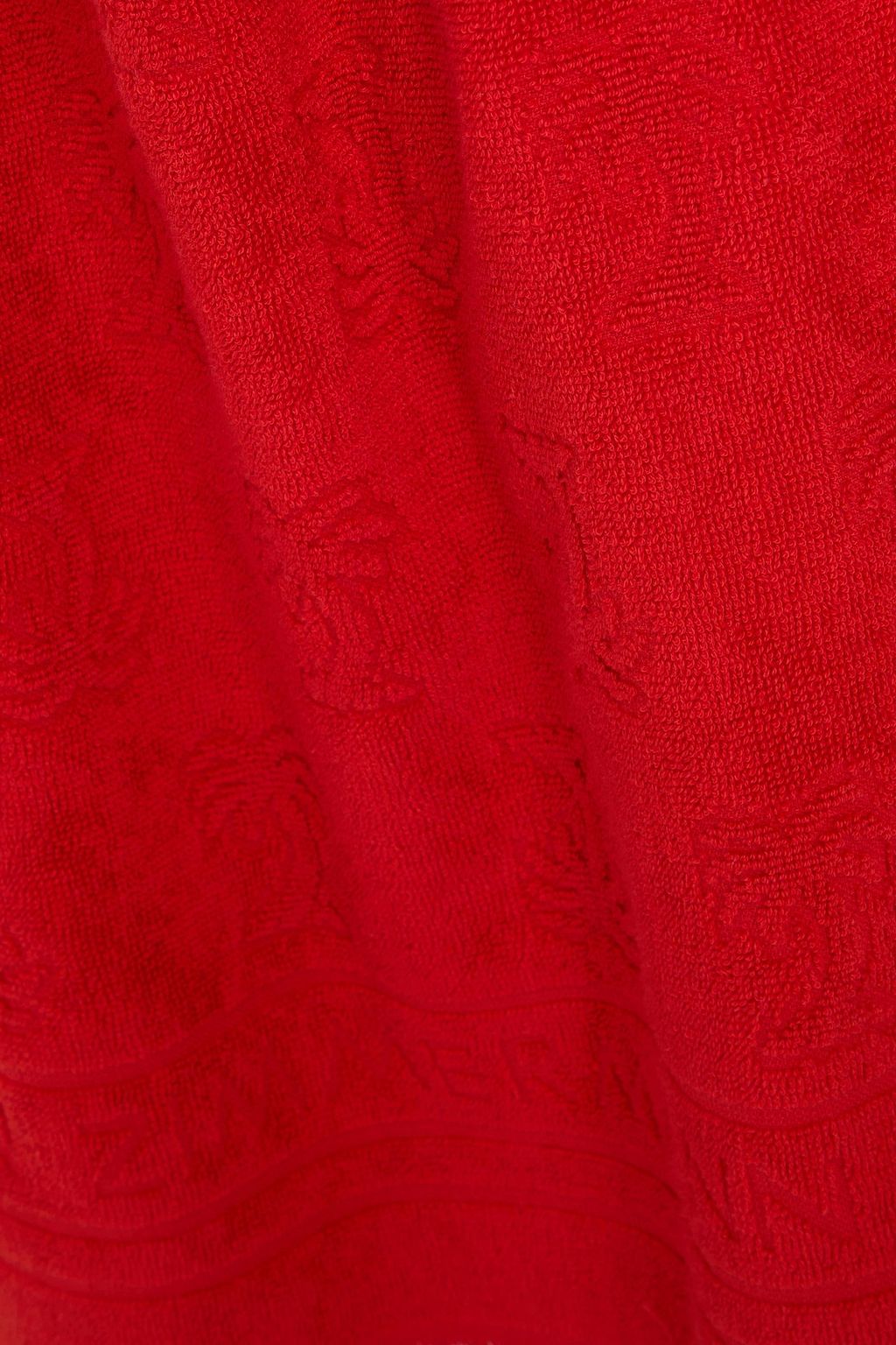 ZIMMERMANN コットンテリージャカード ミニワンピース ストラップレス ノット付き