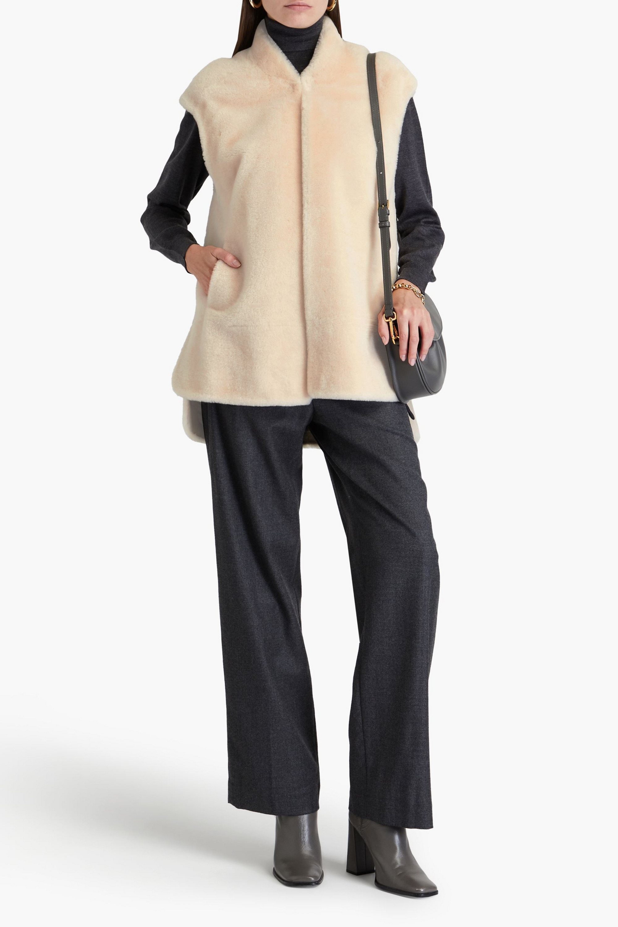 KARL DONOGHUE Shearling vest