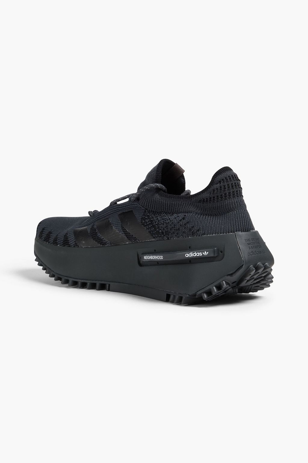 ADIDAS ORIGINALS حذاء سنيكرز + Neighborhood NMD_S1 بحبكة من نسيج مطاط