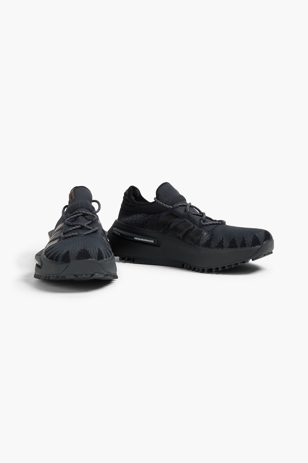 ADIDAS ORIGINALS حذاء سنيكرز + Neighborhood NMD_S1 بحبكة من نسيج مطاط