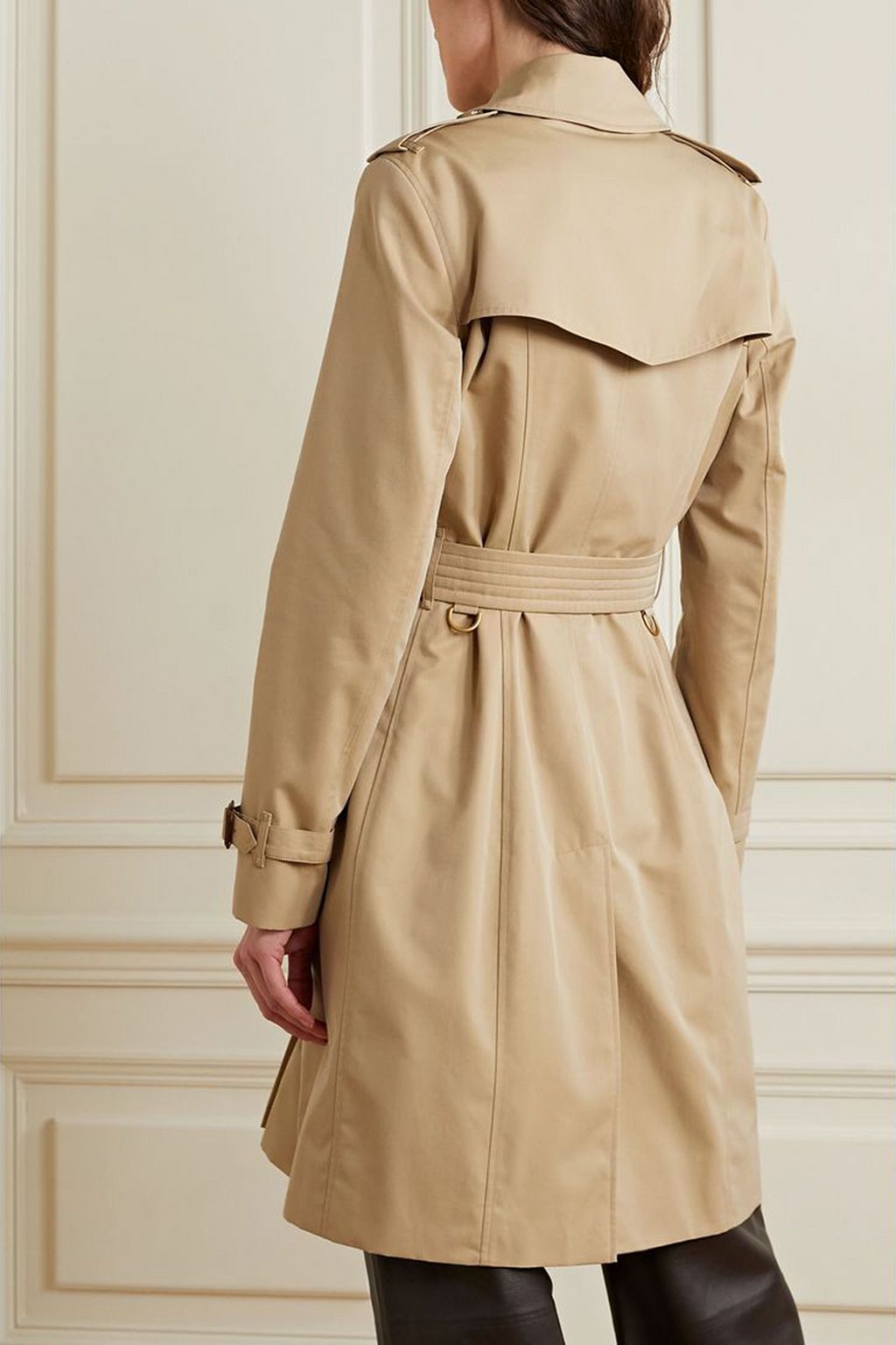 BURBERRY The Chelsea cotton-gabardine trench coat