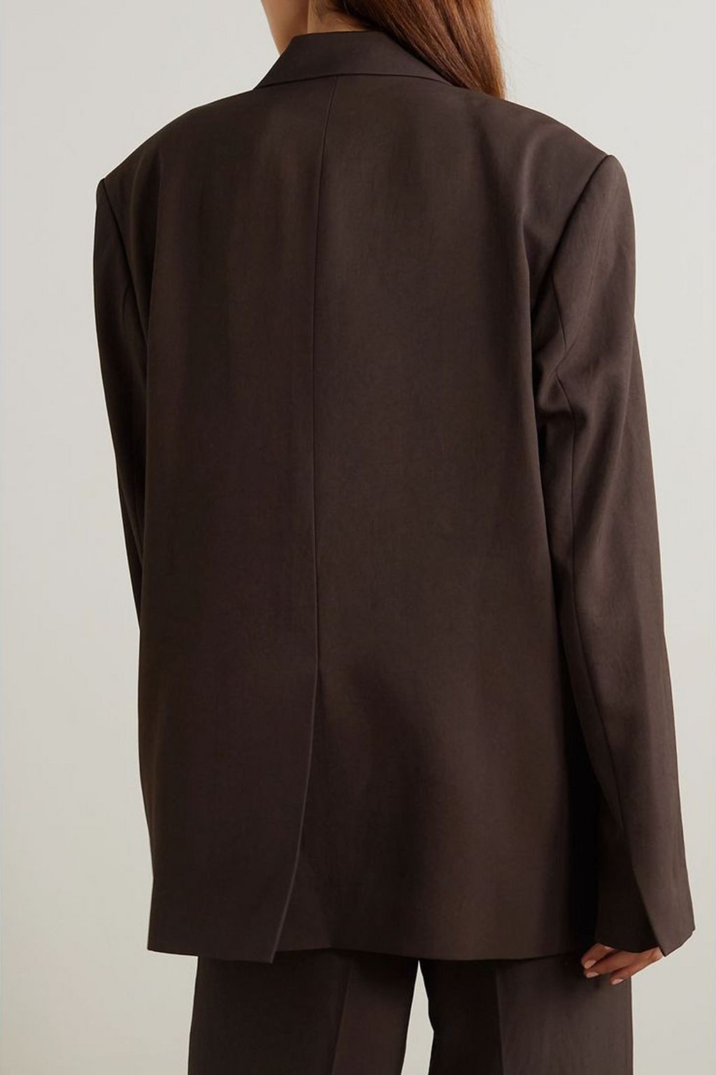 BOUGUESSA Jill oversized twill blazer