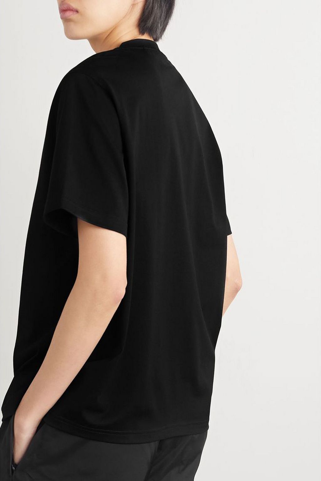 BURBERRY Printed cotton-blend jersey T-shirt