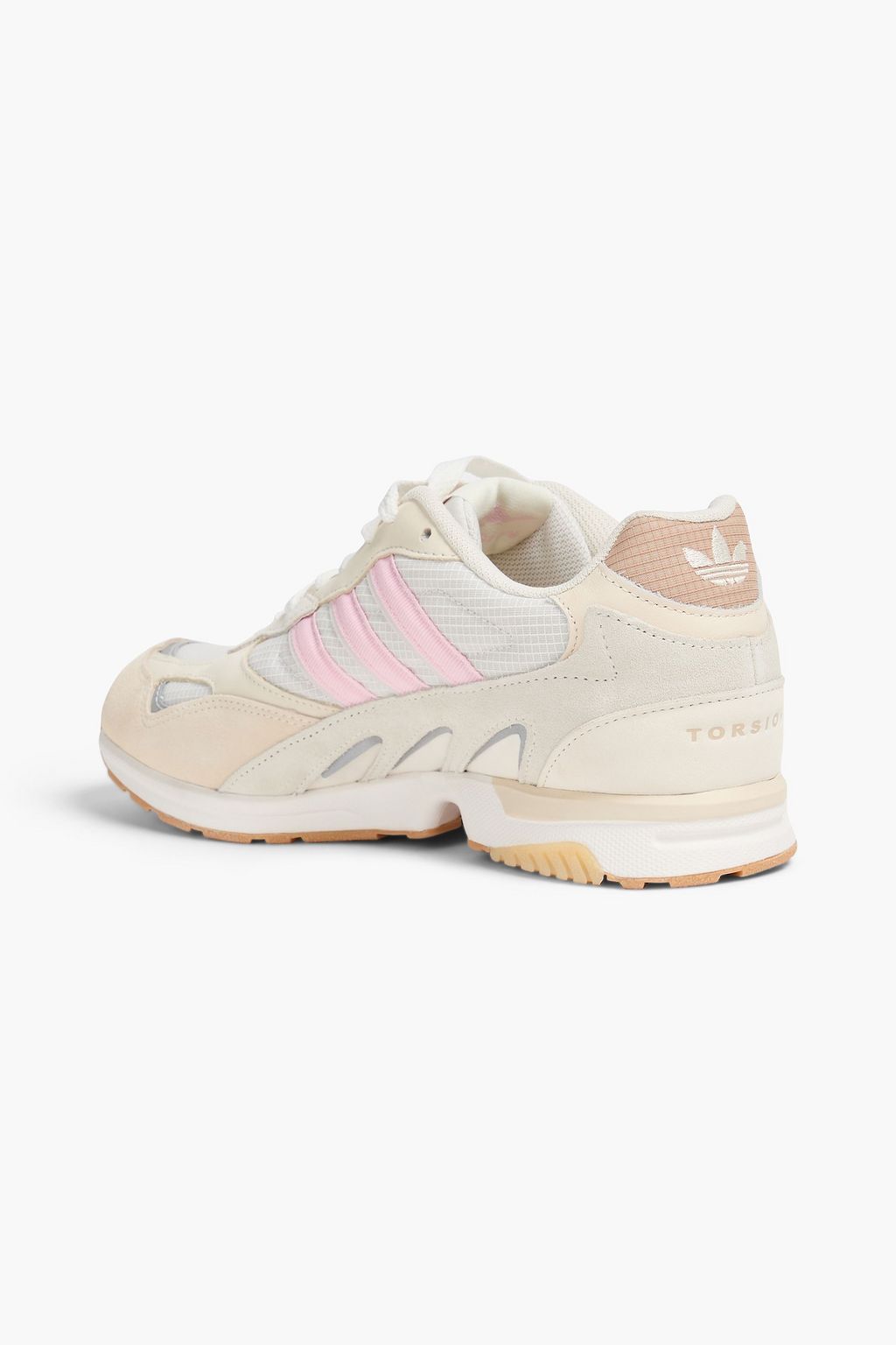 ADIDAS ORIGINALS حذاء سنيكرز Torison من الجلد وقماش عازل وجلد السويد