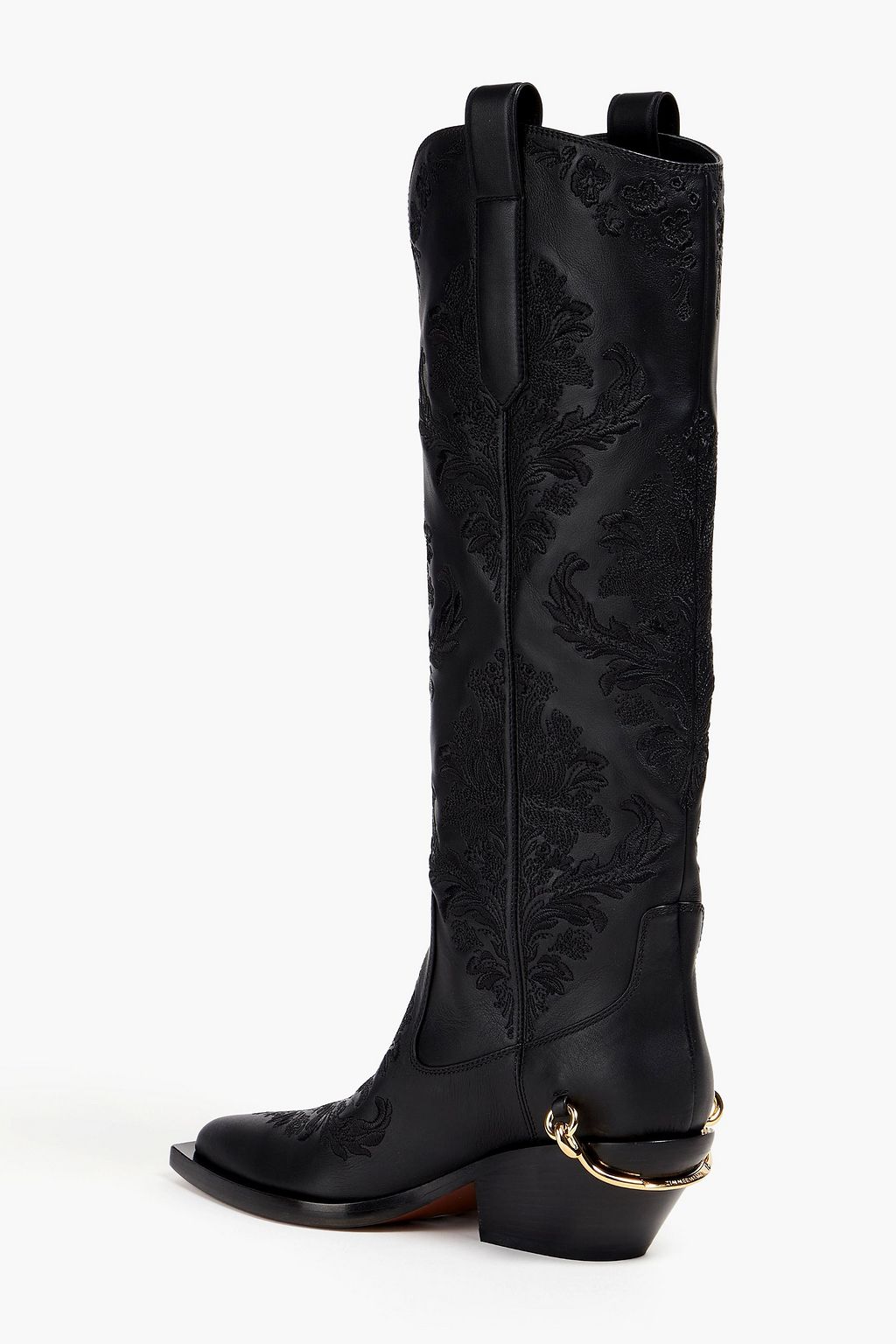ZIMMERMANN Embellished leather cowboy boots