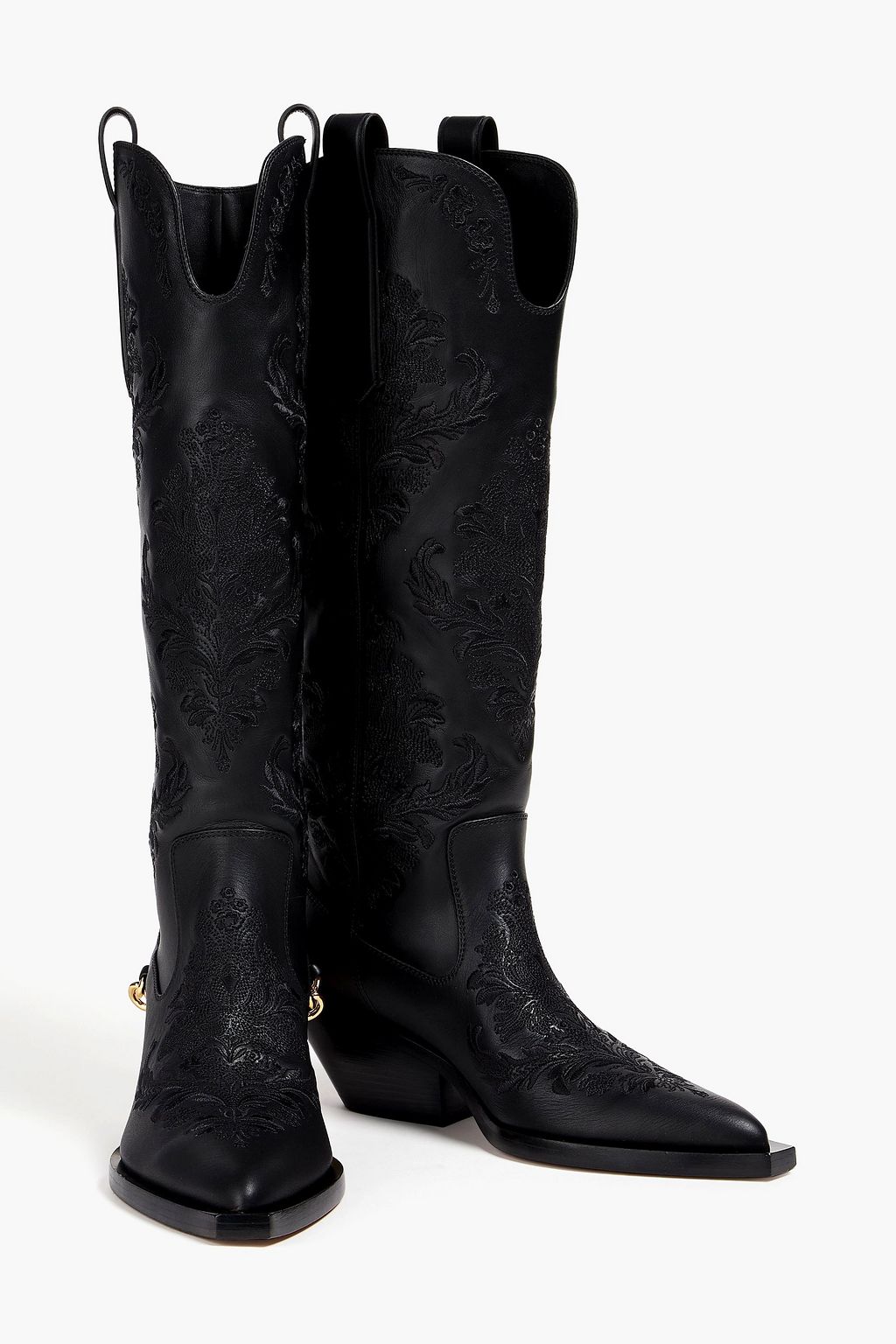 ZIMMERMANN Embellished leather cowboy boots