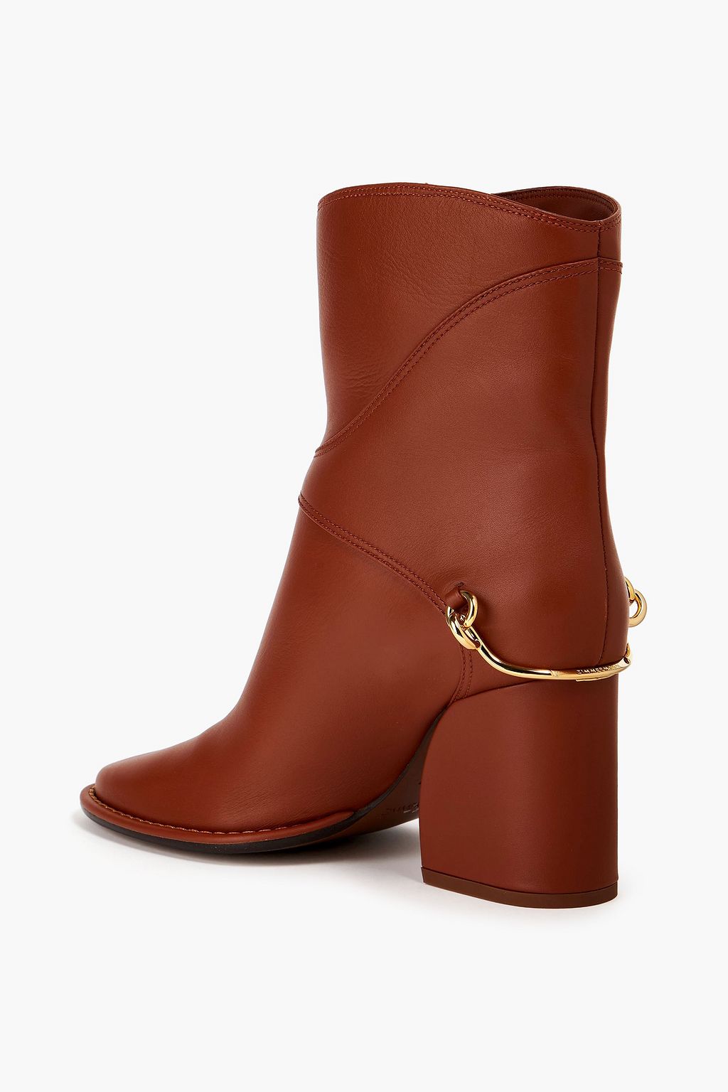 ZIMMERMANN Embellished leather ankle boots