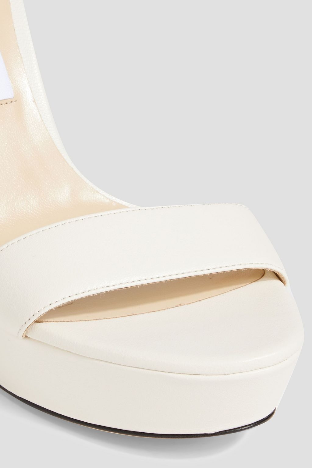 JIMMY CHOO Mionne 120 leather platform sandals
