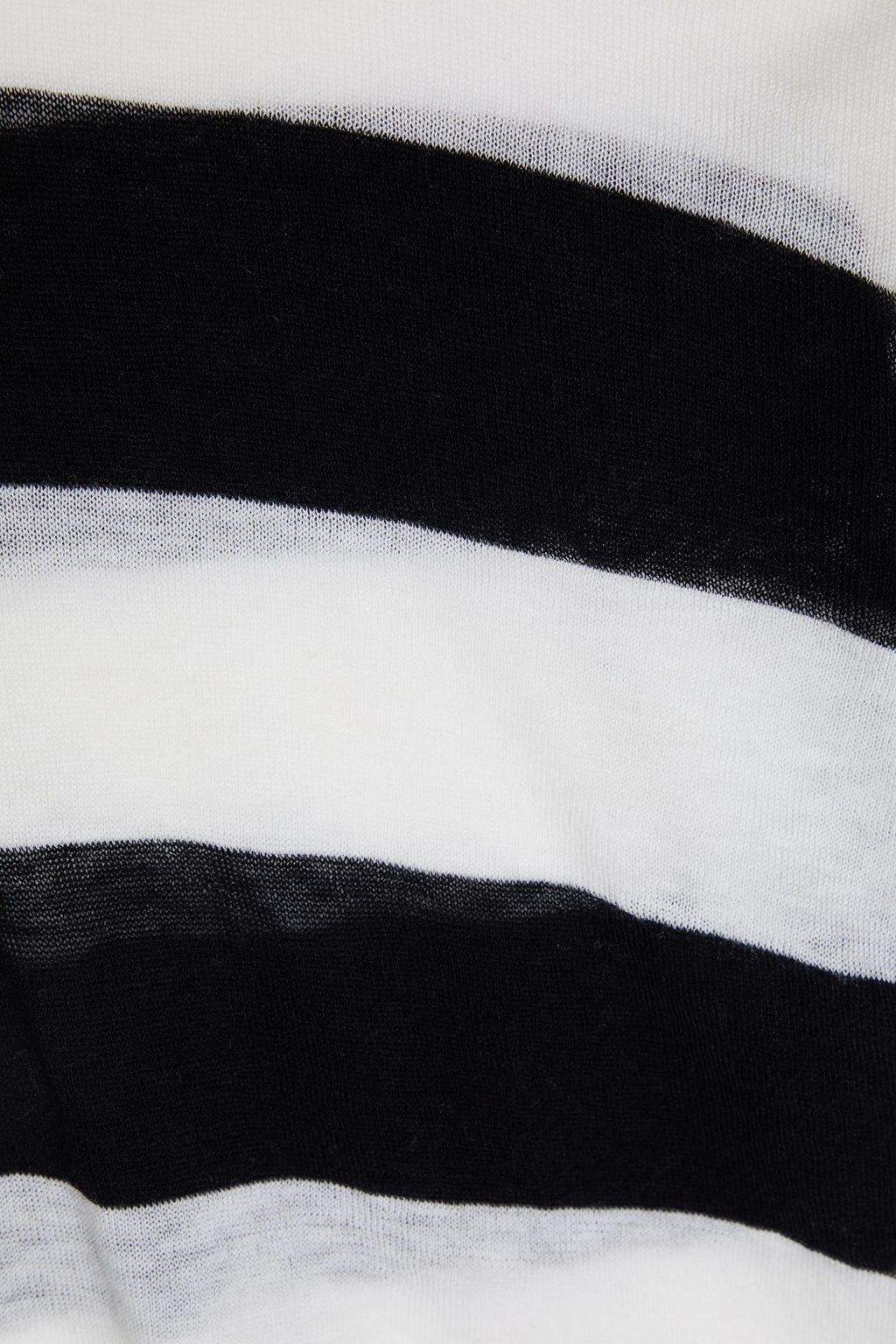 ALICE + OLIVIA Cropped striped wool-blend sweater