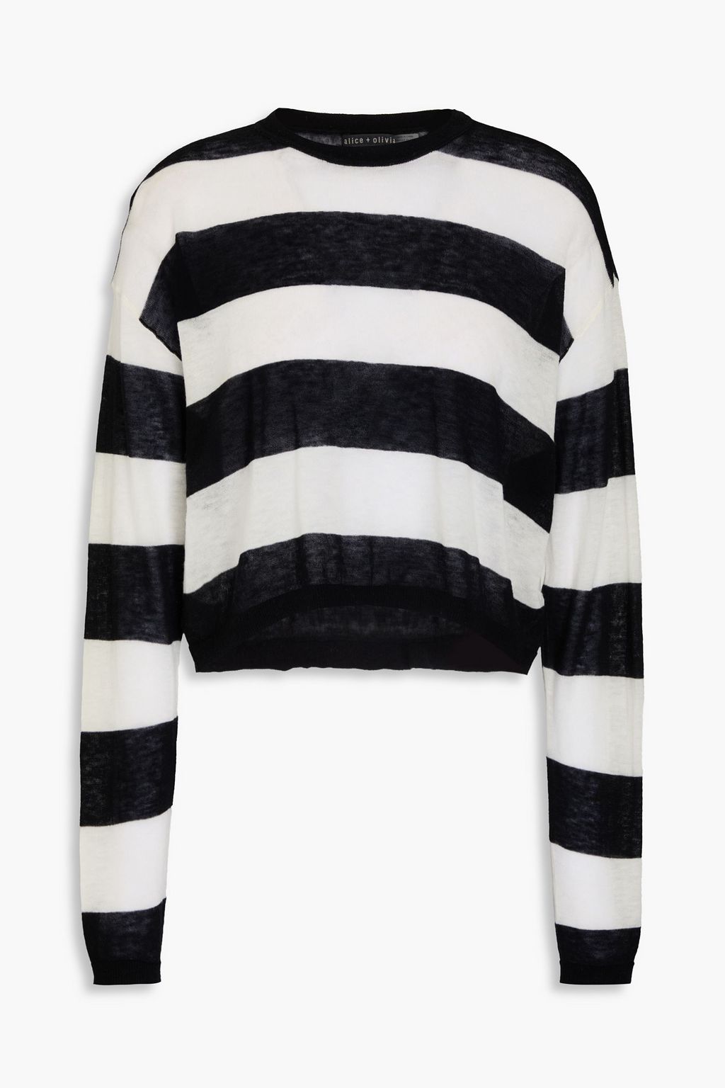 Alice and olivia striped sweater sale
