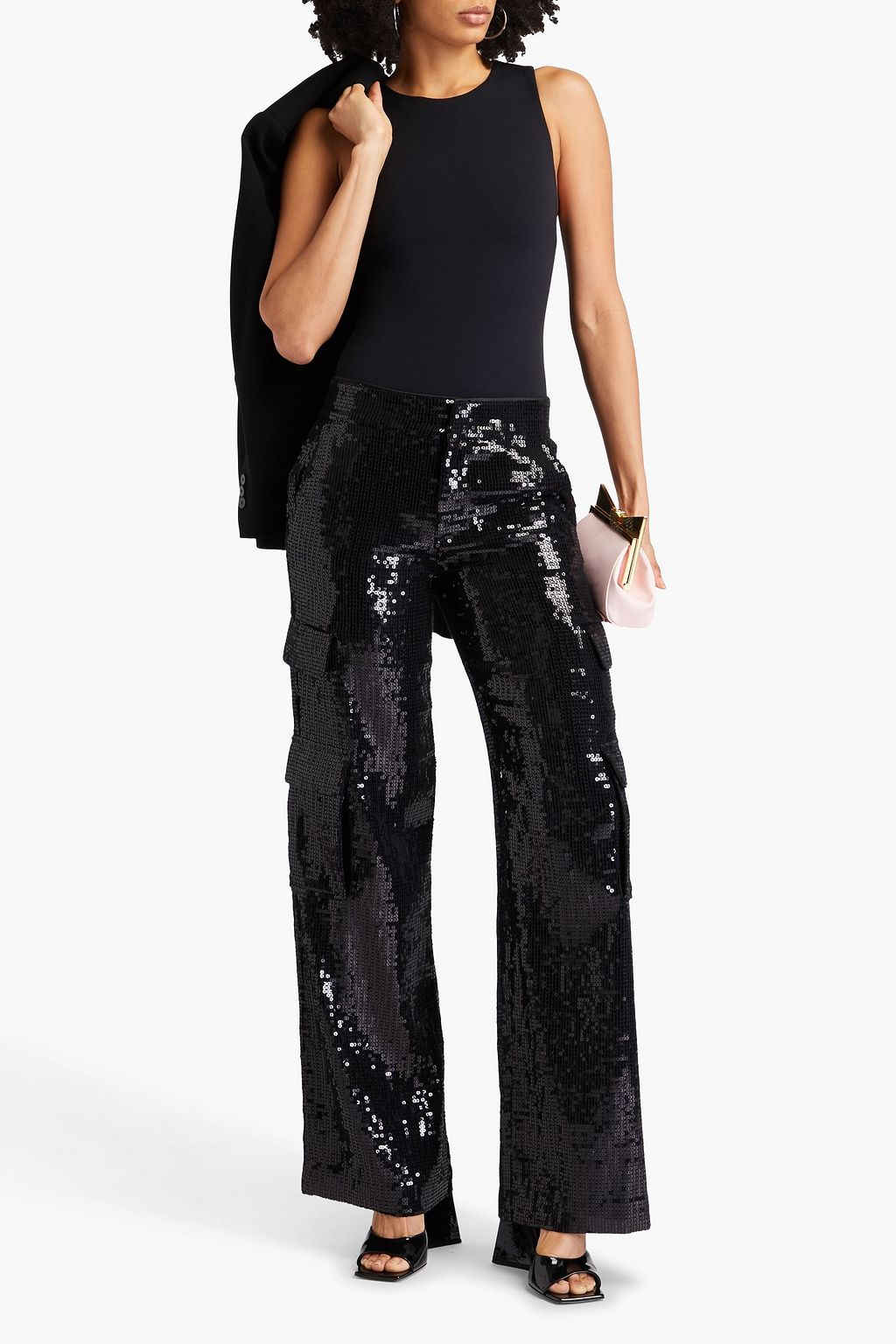 ALICE + OLIVIA Jersey bodysuit