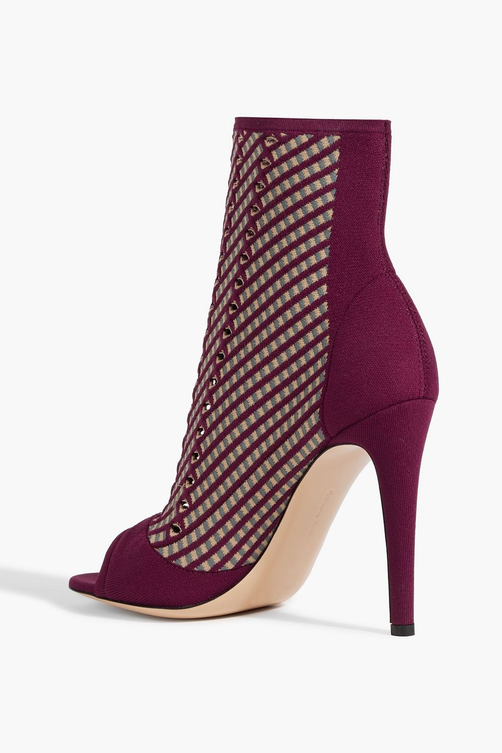 GIANVITO ROSSI Rio stretch-knit ankle boots