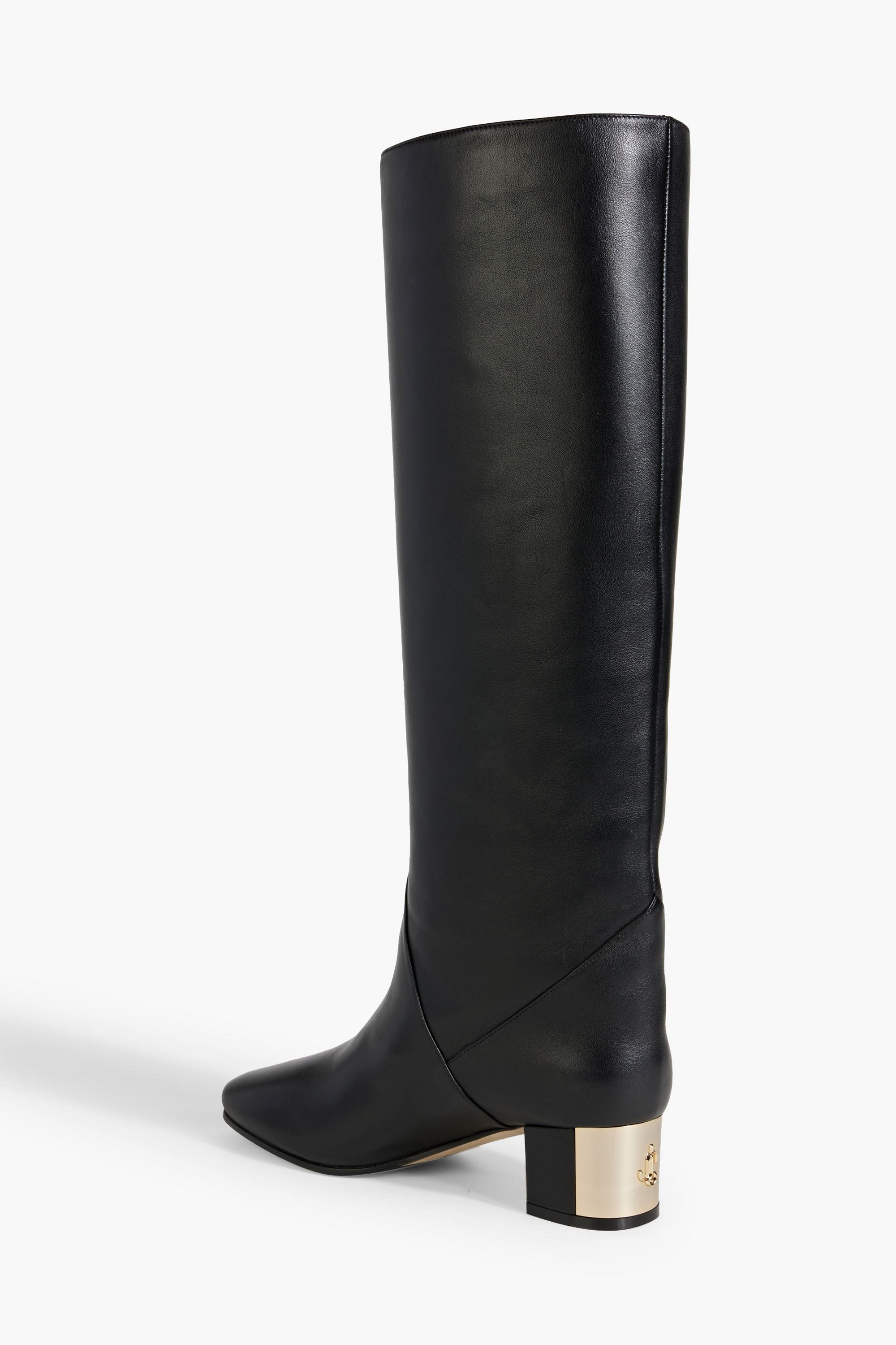 JIMMY CHOO Rydea 45 leather knee boots