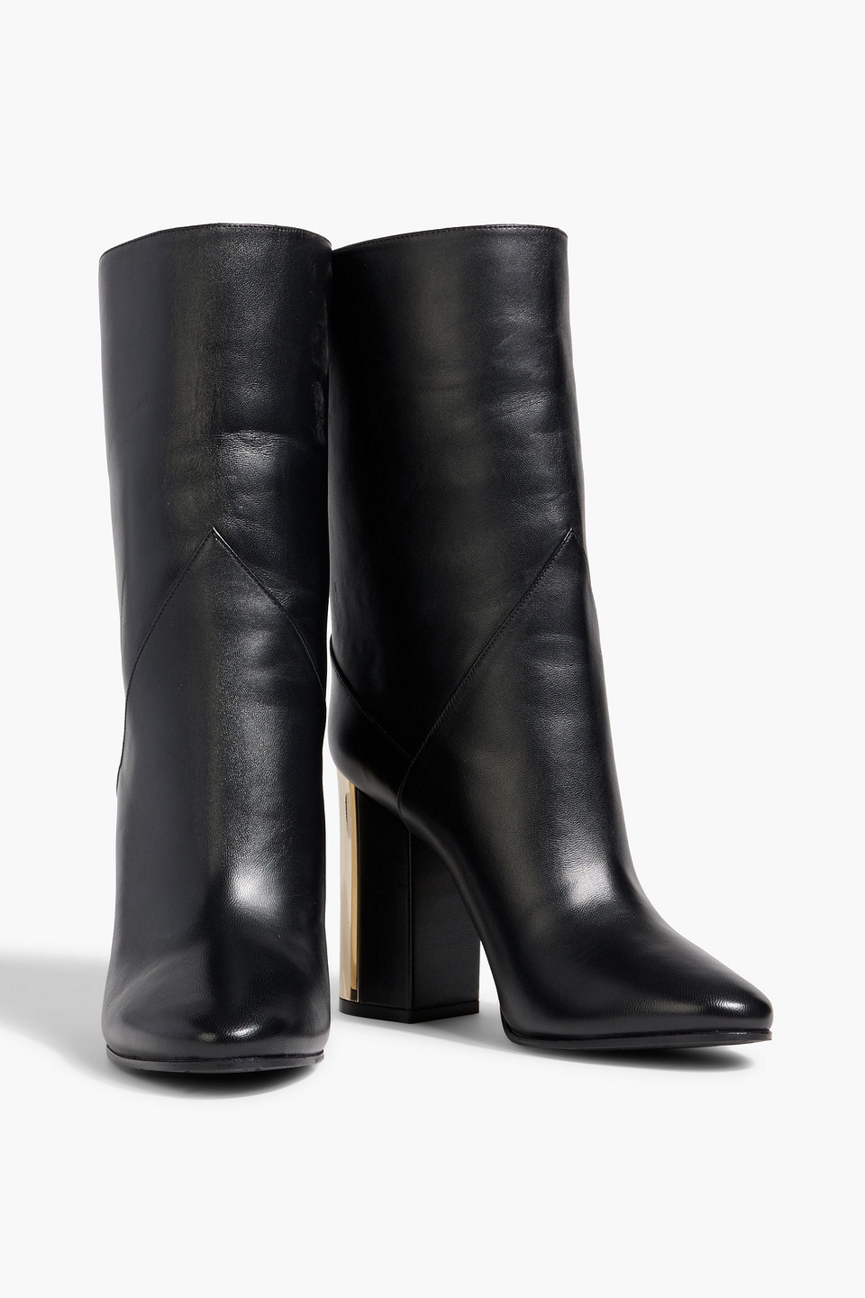 Jimmy Choo Luxurious Black Knee-high Boots For Women In Black