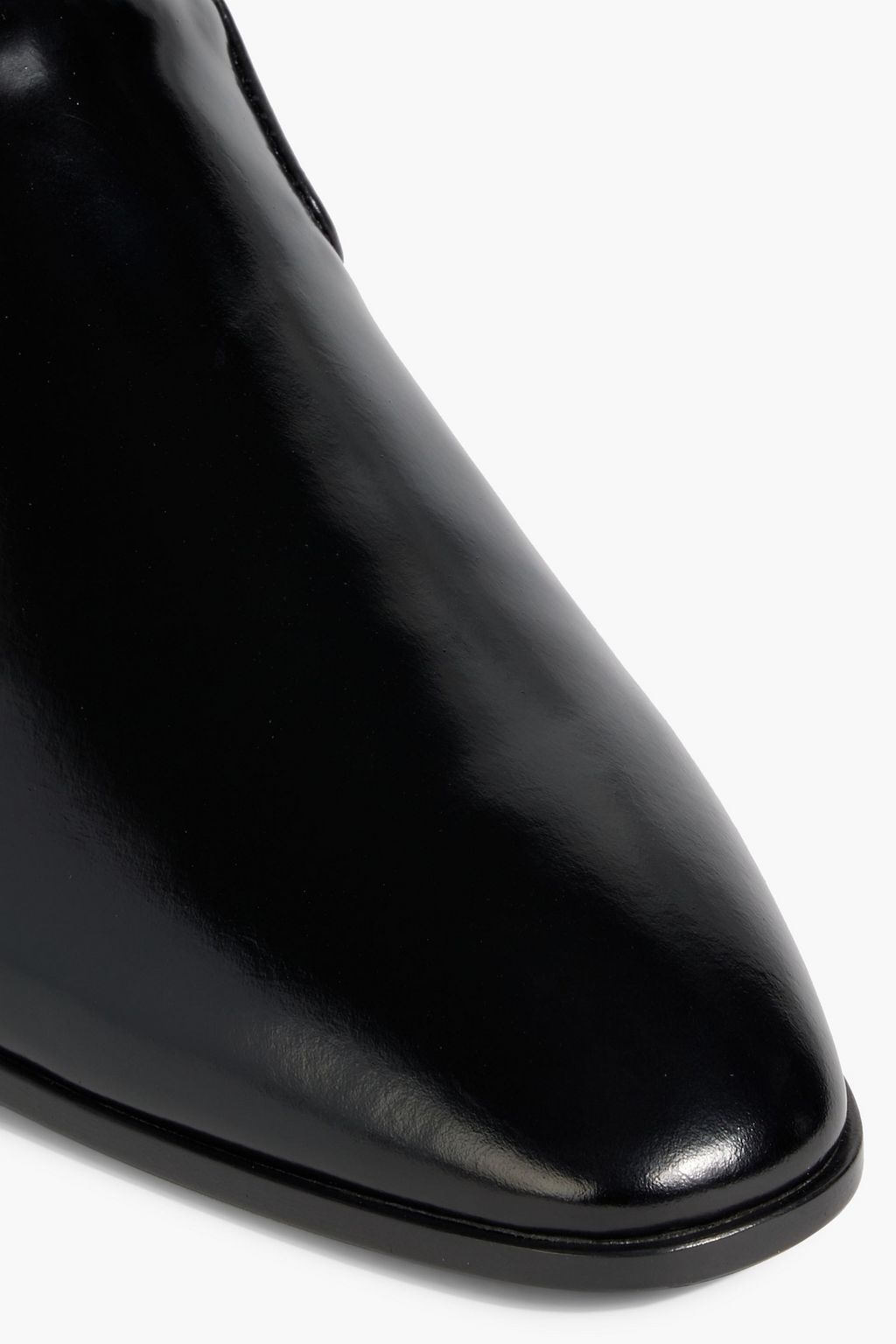 TOD'S Glossed-leather loafers