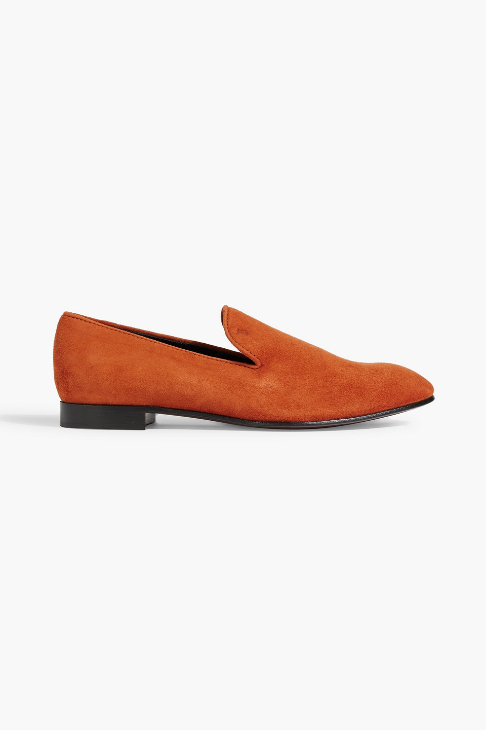 Tod's Suede Loafers In Tan