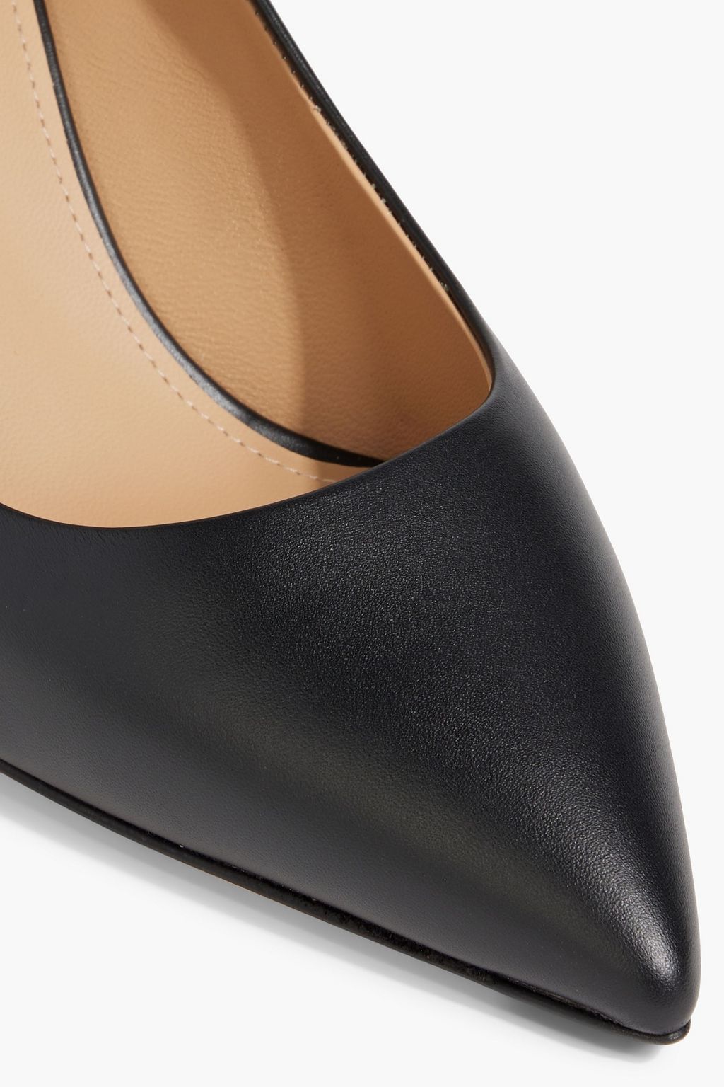 FERRAGAMO Ilary 70 leather pumps
