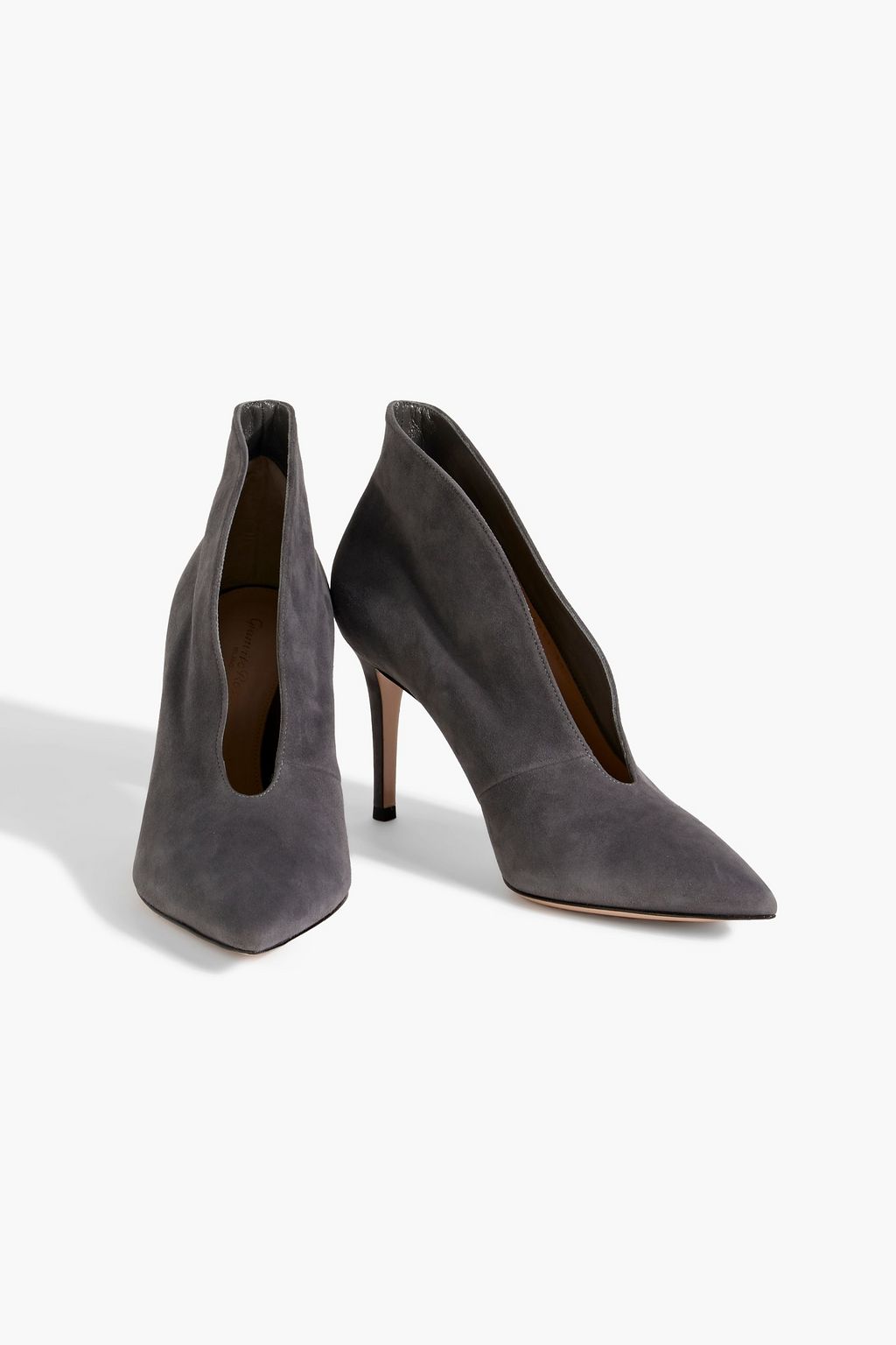 GIANVITO ROSSI Vania suede ankle boots