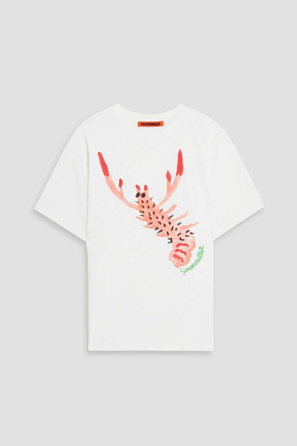 Simon Miller Lango Graphic Tee In White