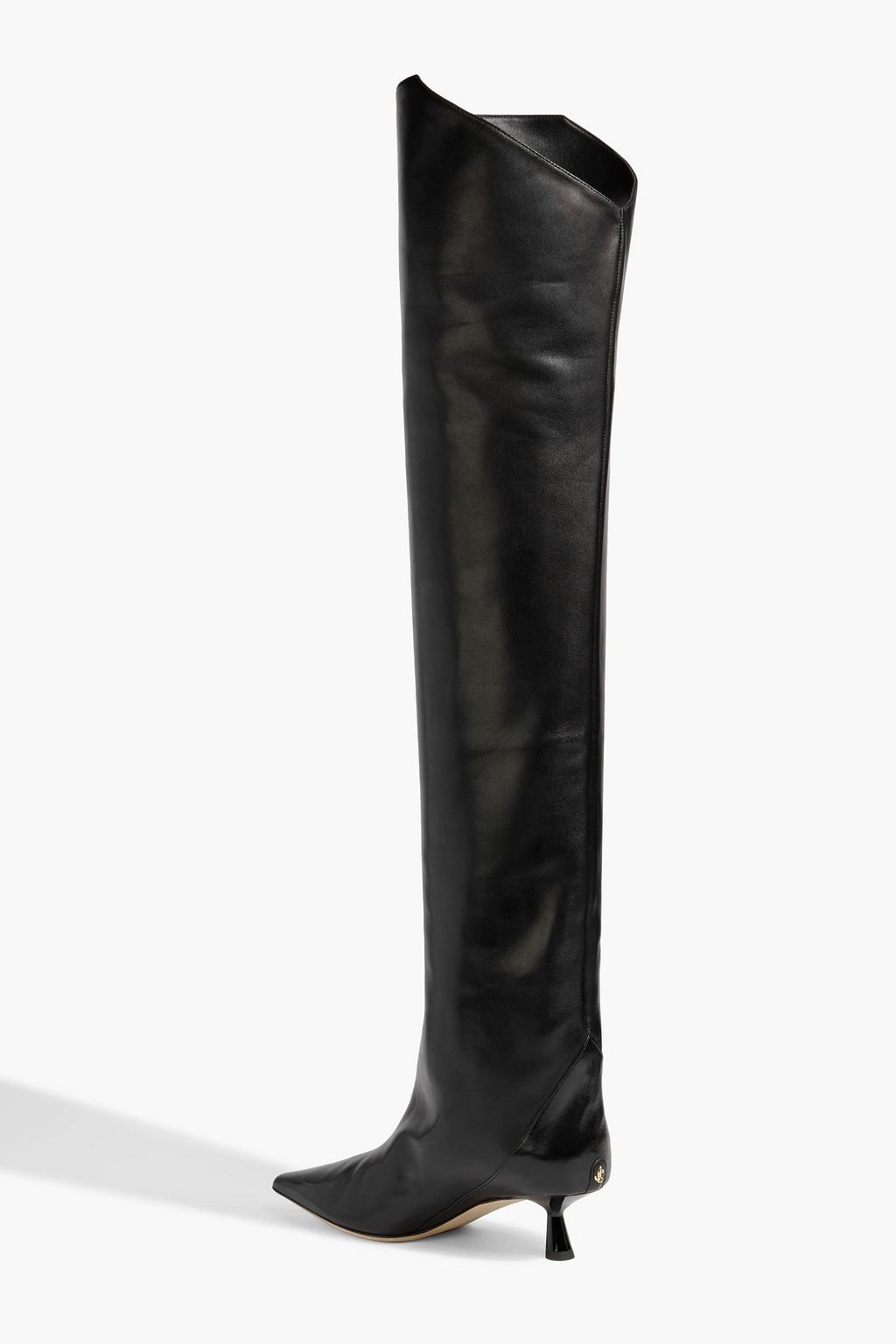 JIMMY CHOO Vari 45 leather over-the-knee boots