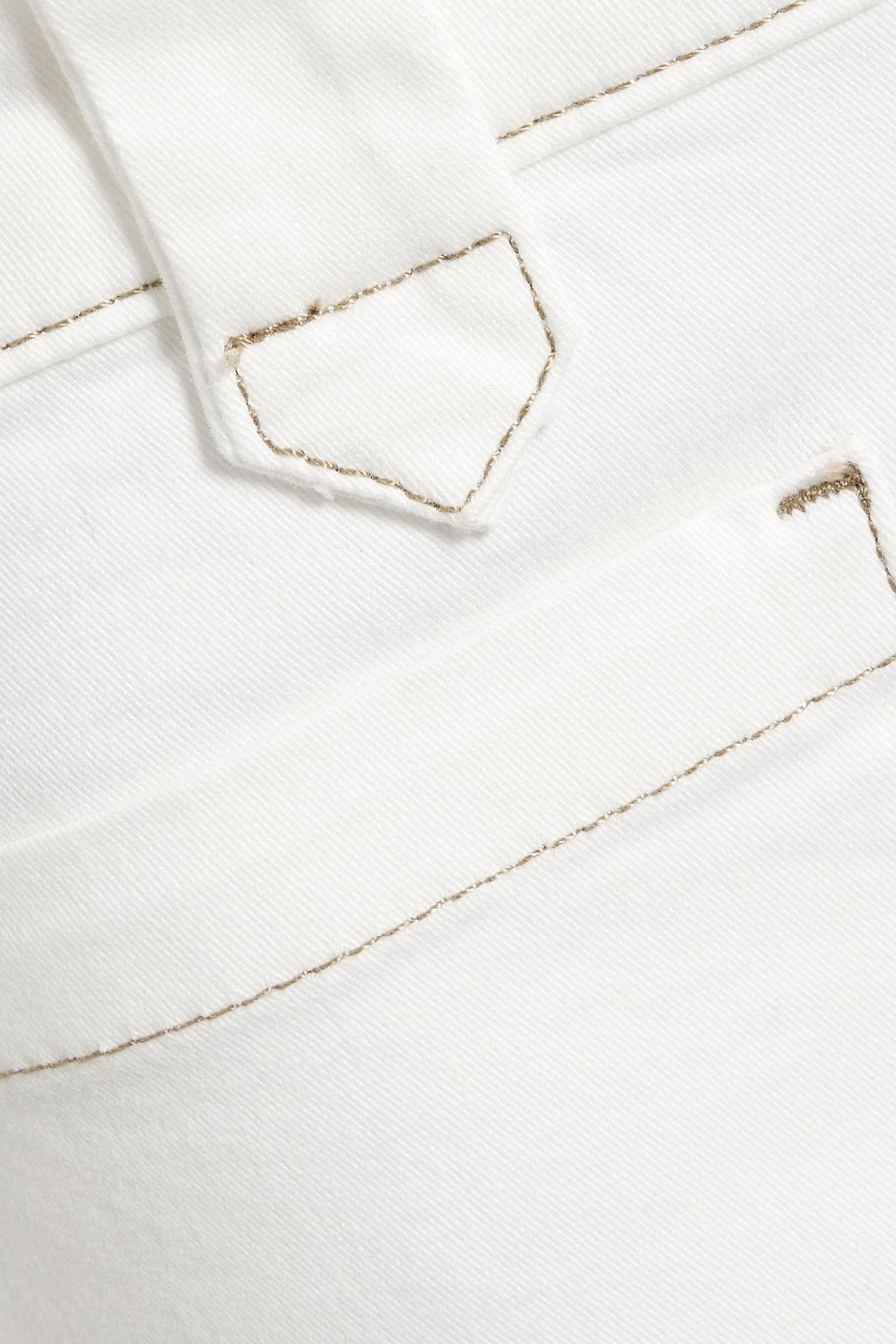 FRAME High-rise straight-leg jeans