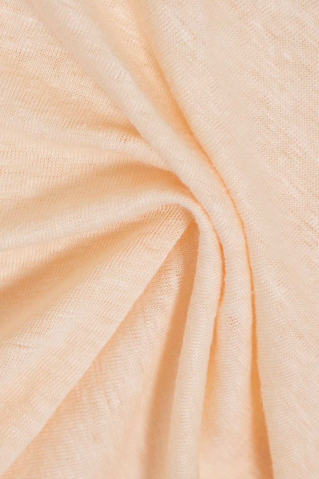 FRAME Linen-jersey T-shirt