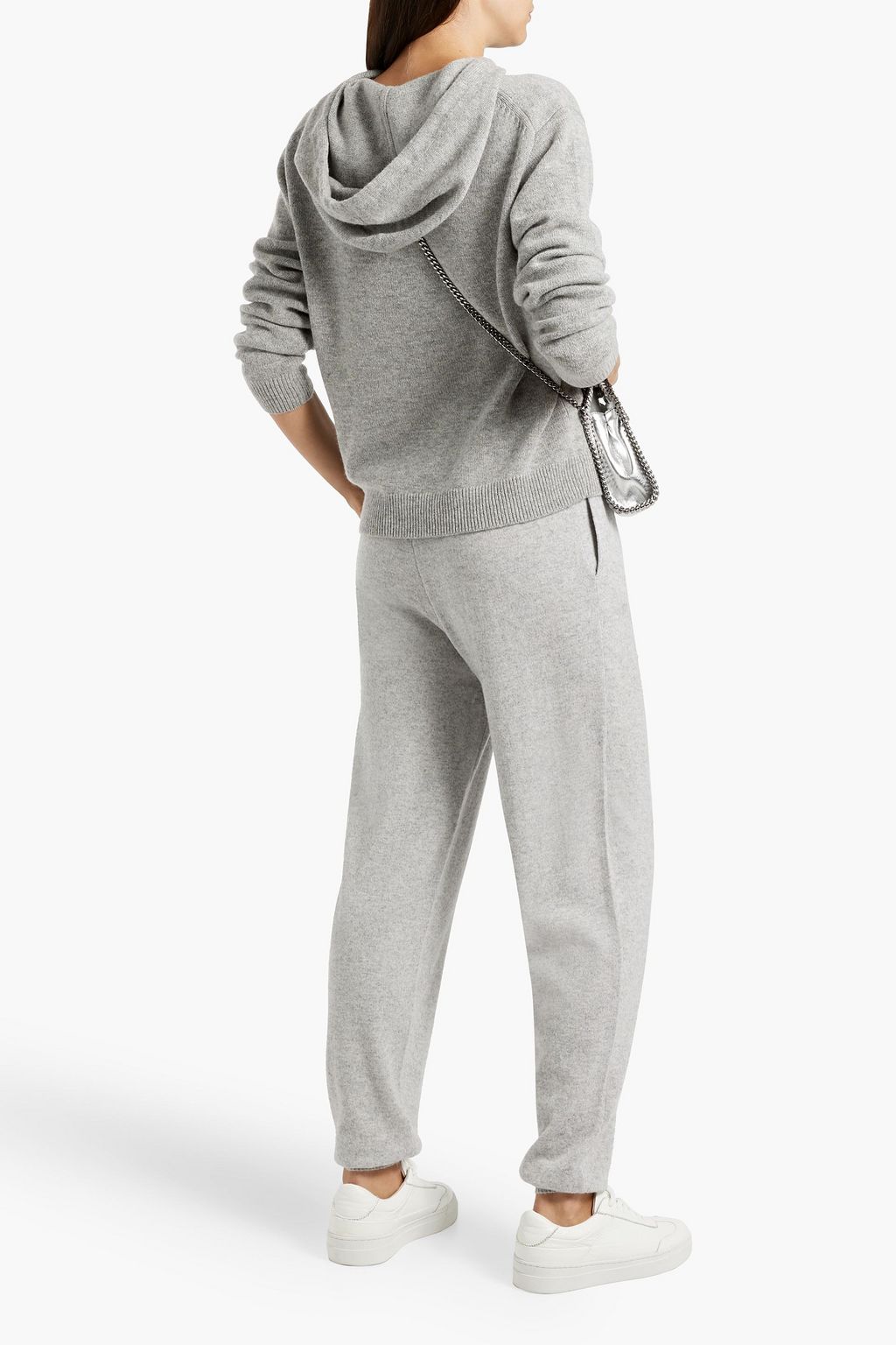 THEORY Wool and cashmere-blend hoodie