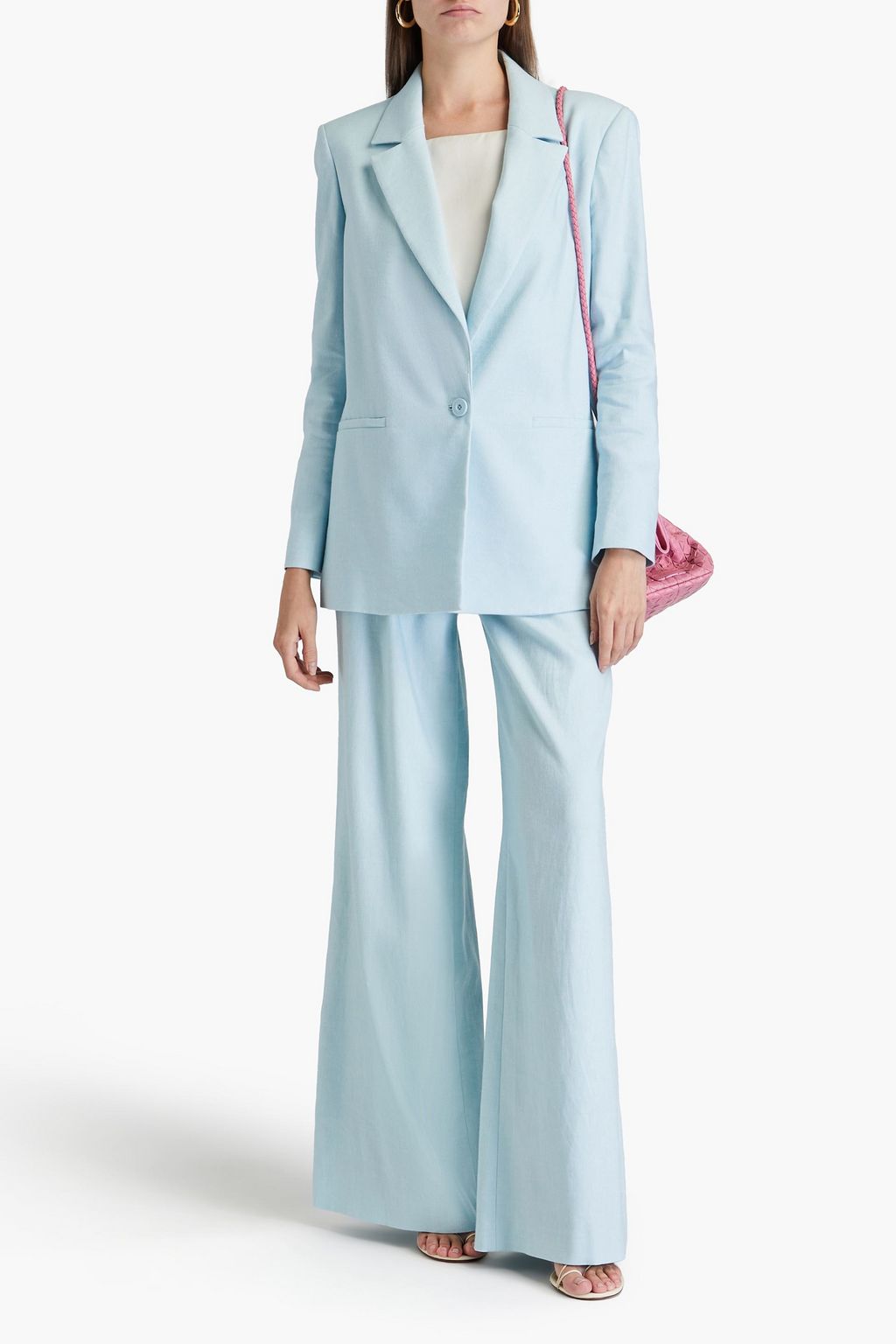 ALICE + OLIVIA بليزر من التويل