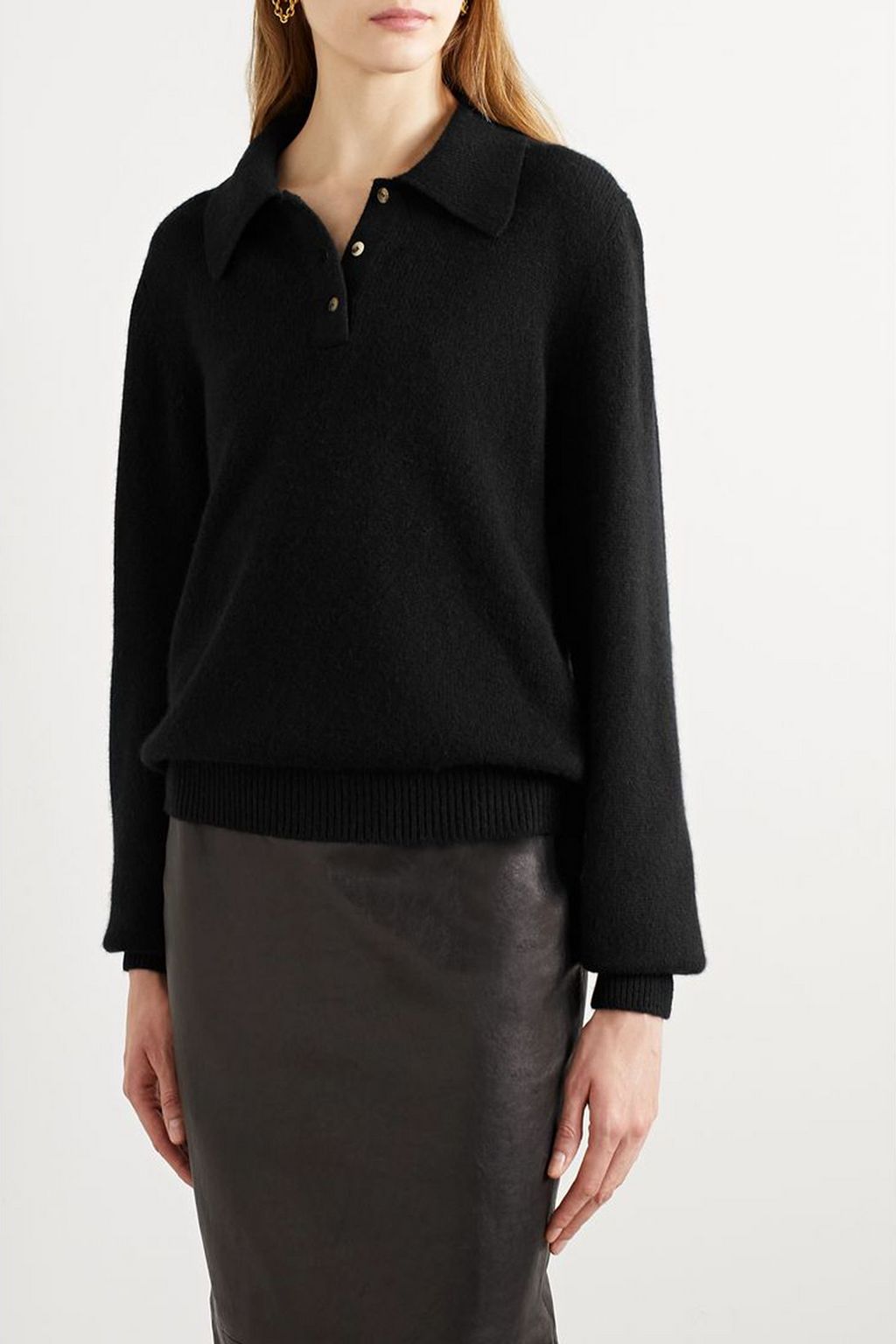 KHAITE Joey cashmere-blend sweater