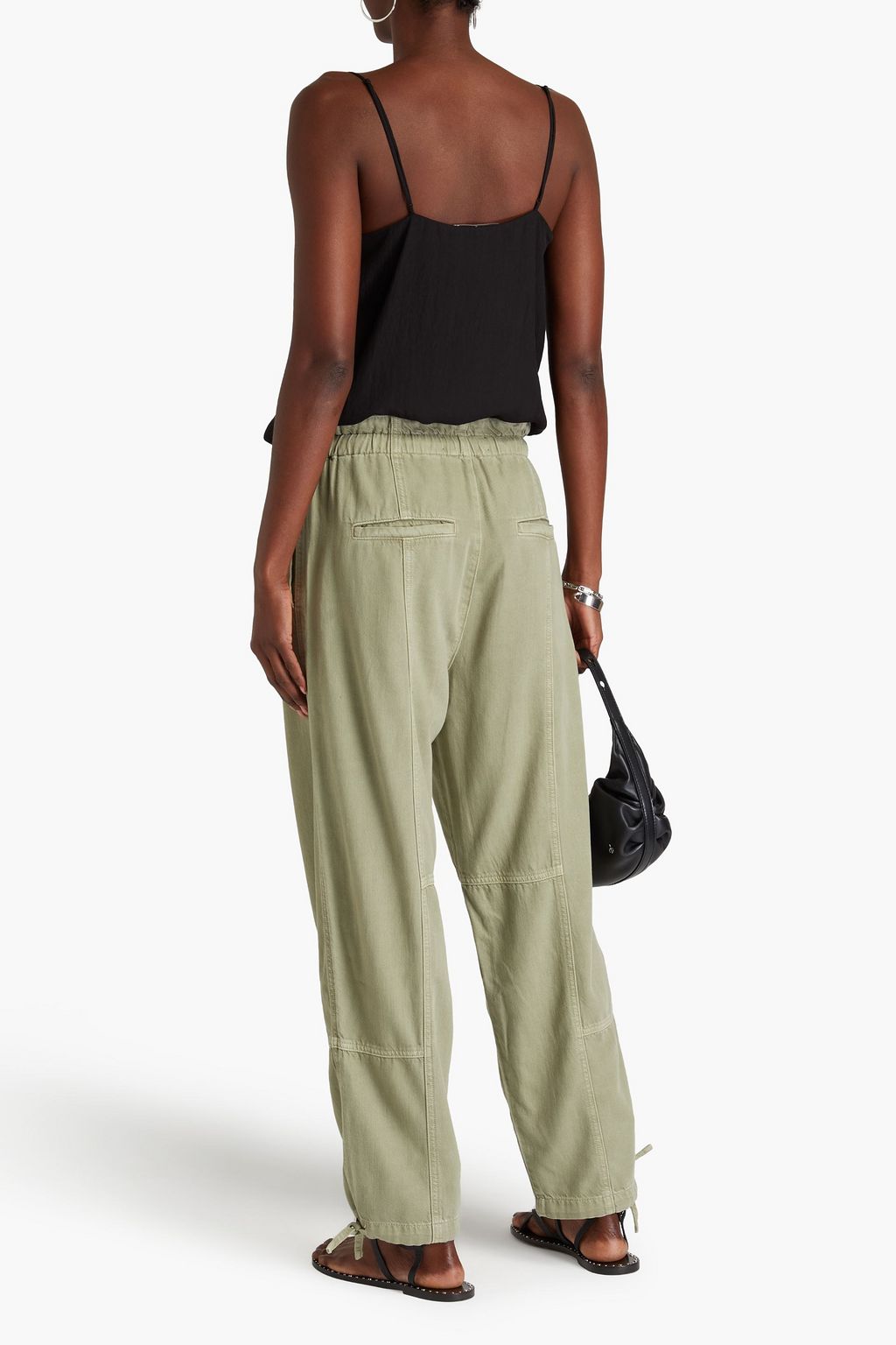 RAG & BONE Jordan cotton and Lyocell-blend twill tapered pants