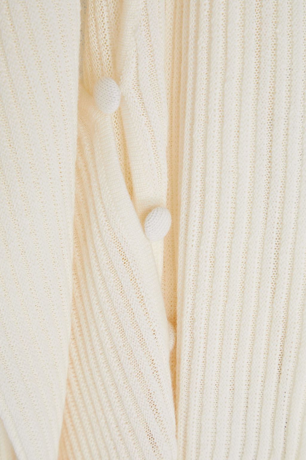 RAG & BONE リブ編み メリノウール混 カーディガン