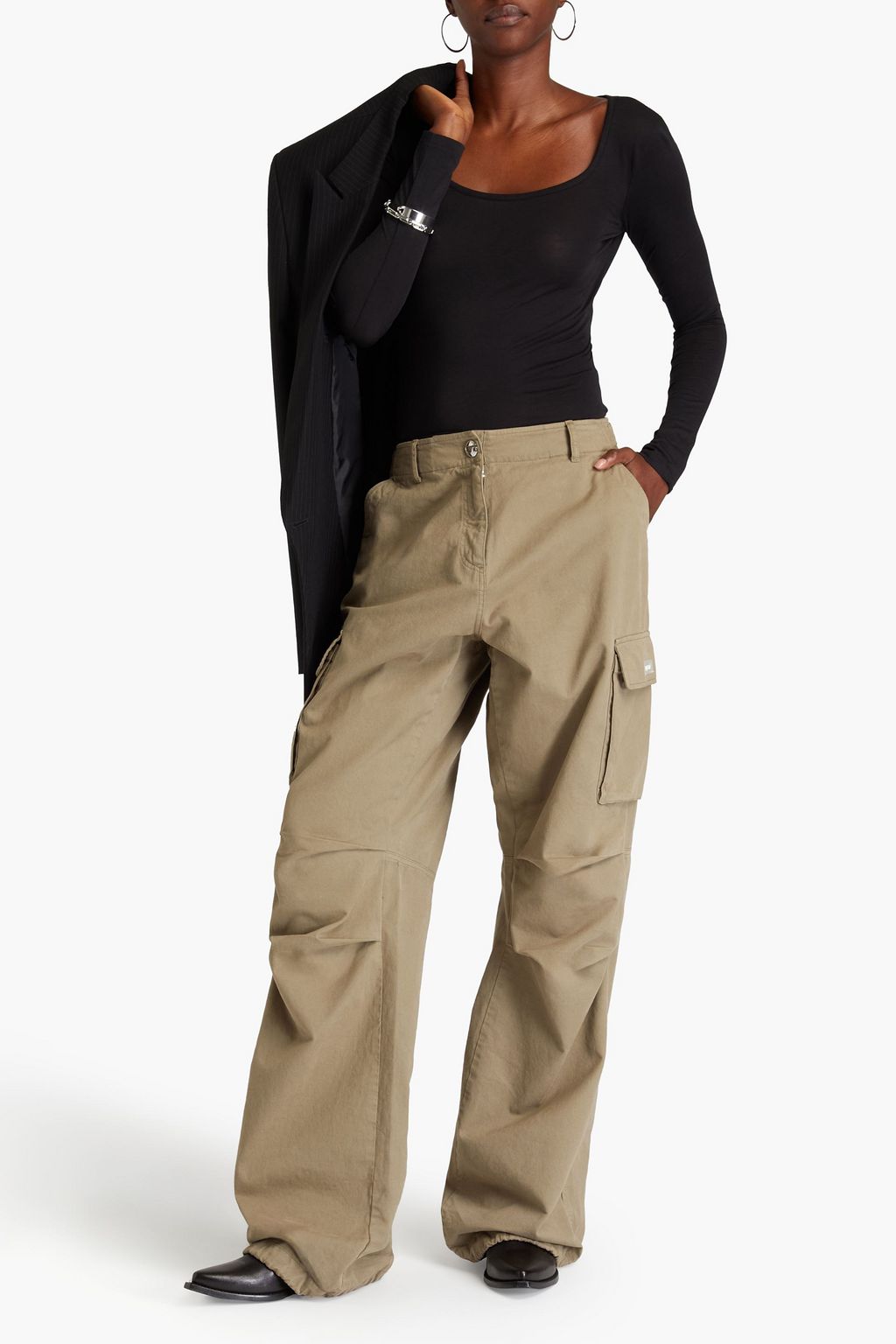 RAG & BONE コットン&モダール混ジャージー トップス