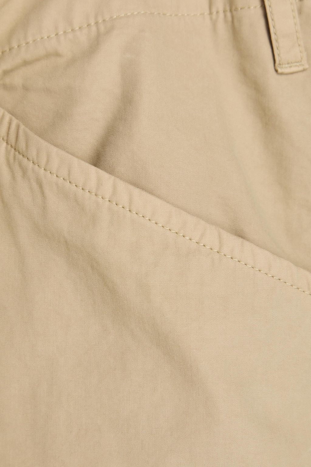 RAG & BONE بنطلون "بانكس" قصير من القطن بأرجل واسعة
