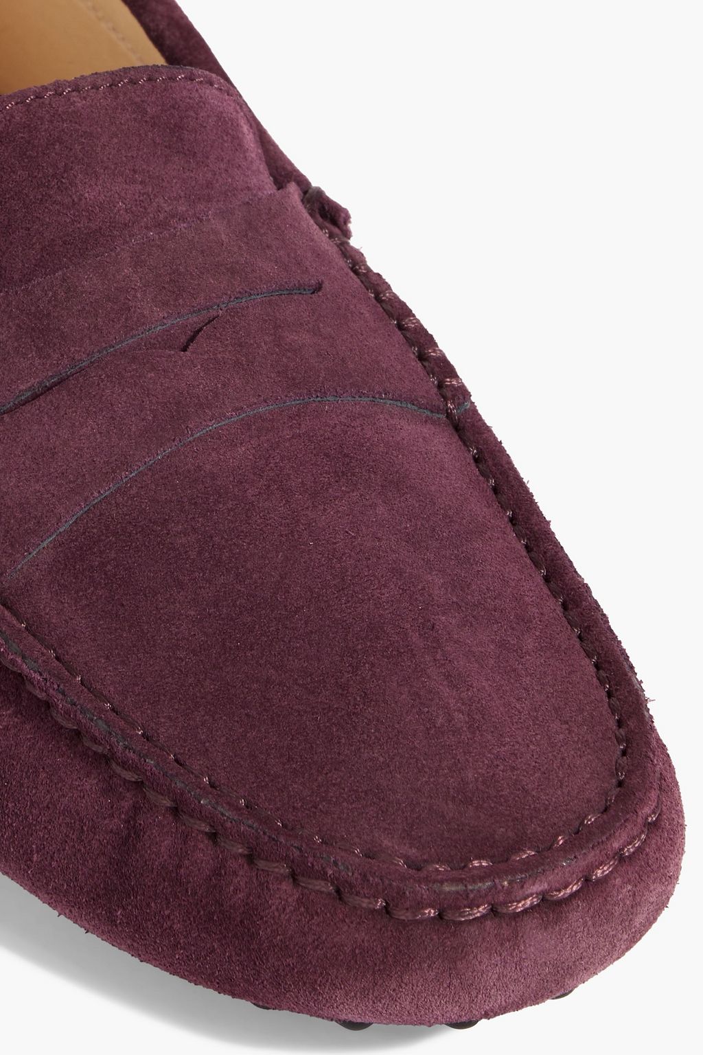 TOD'S Gommino suede loafers
