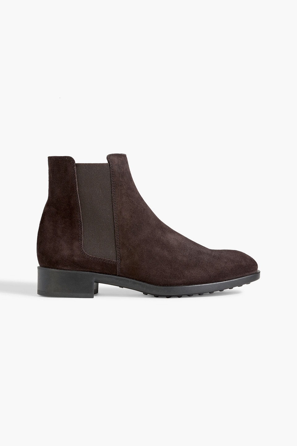Tod's Ankle Boots In Dark Brown