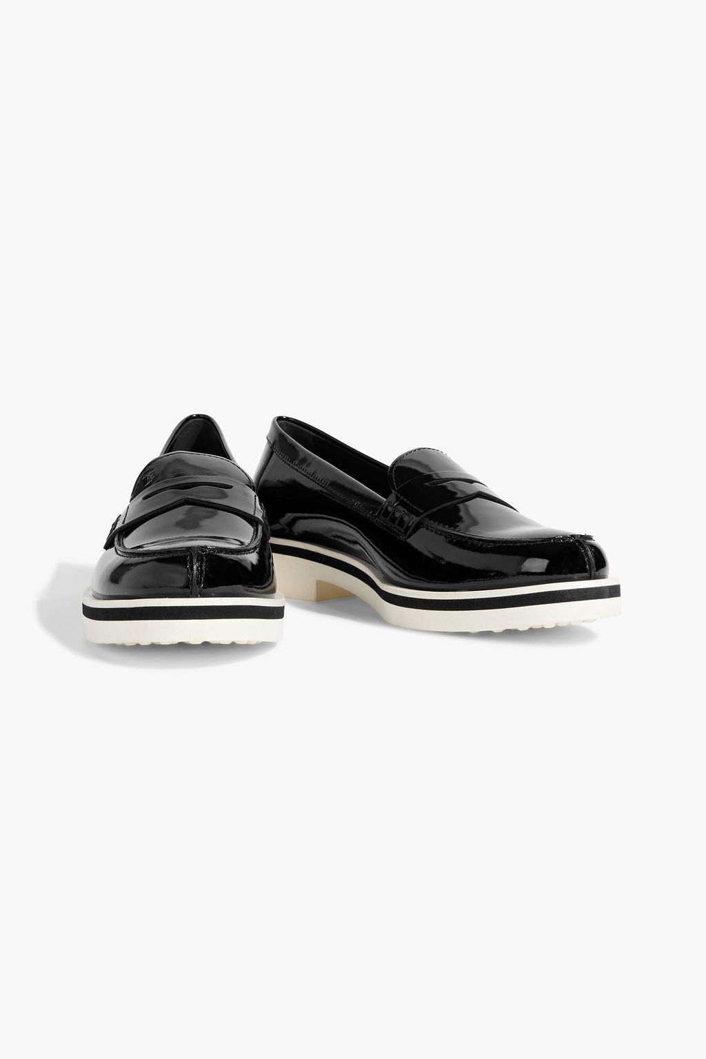 TOD'S Patent-leather loafers