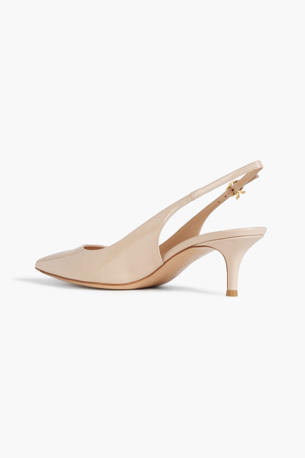 GIANVITO ROSSI Patent-leather slingback pumps