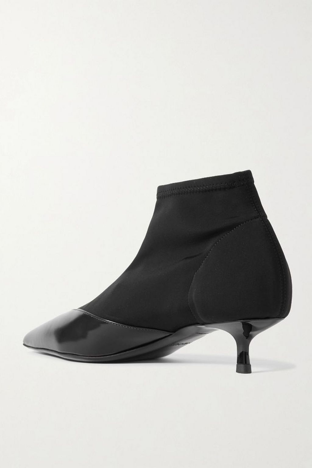 NEOUS Vega leather-trimmed neoprene ankle boots