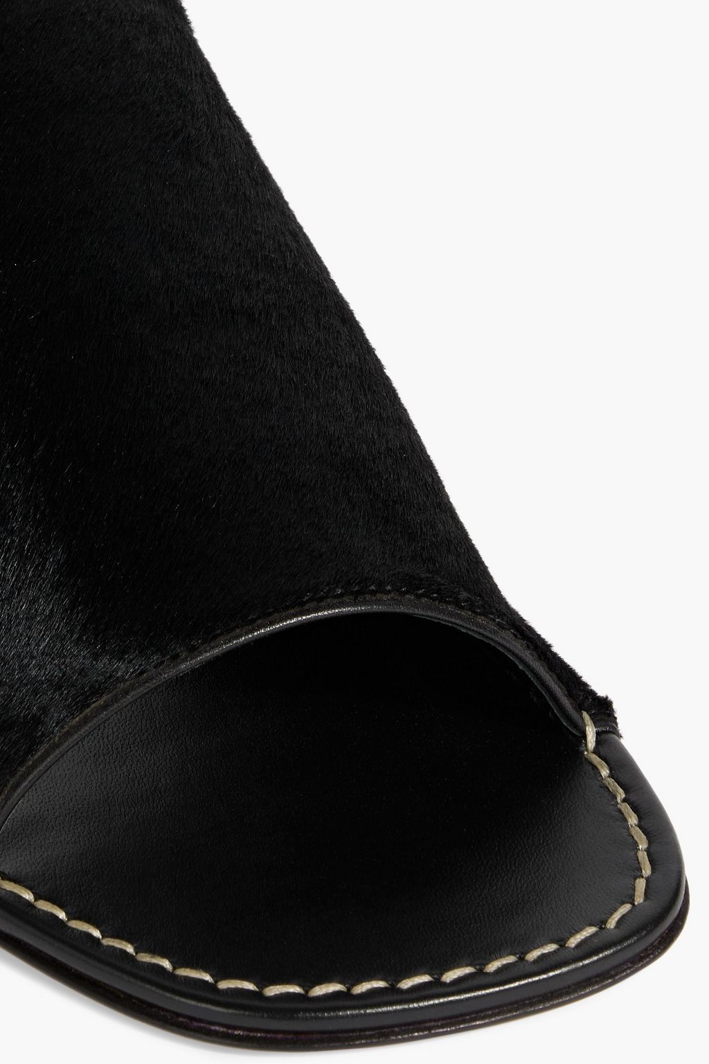 TOD'S Calf hair mules