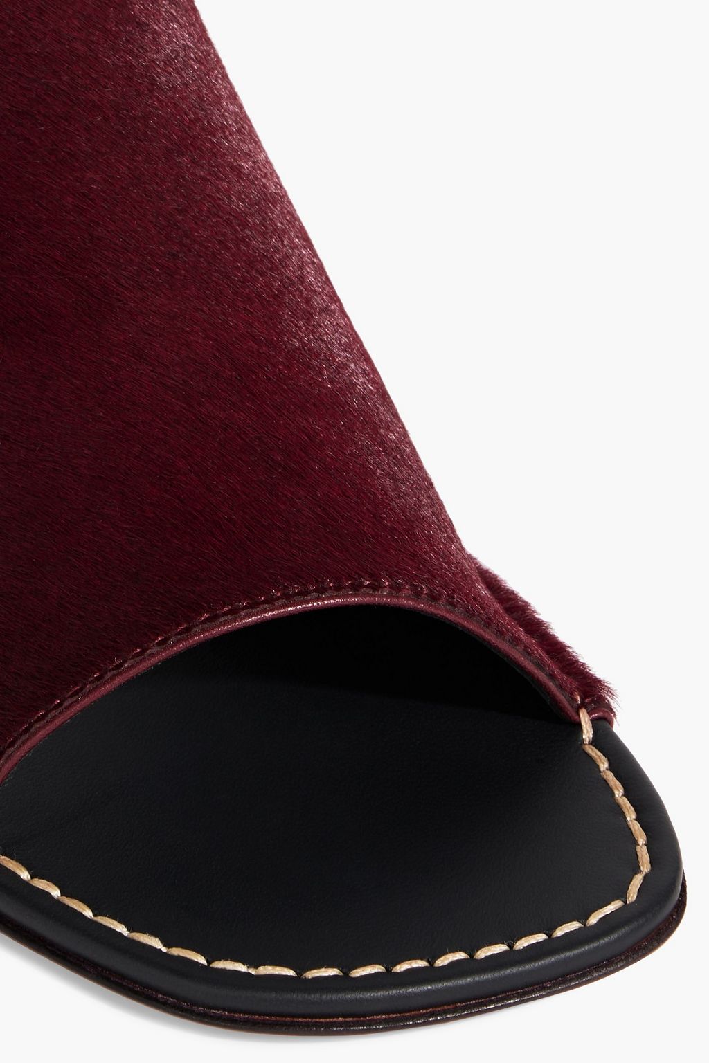 TOD'S Calf hair mules