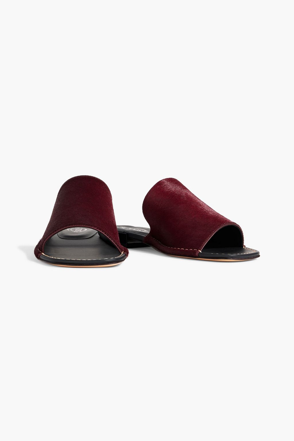 TOD'S Calf hair mules