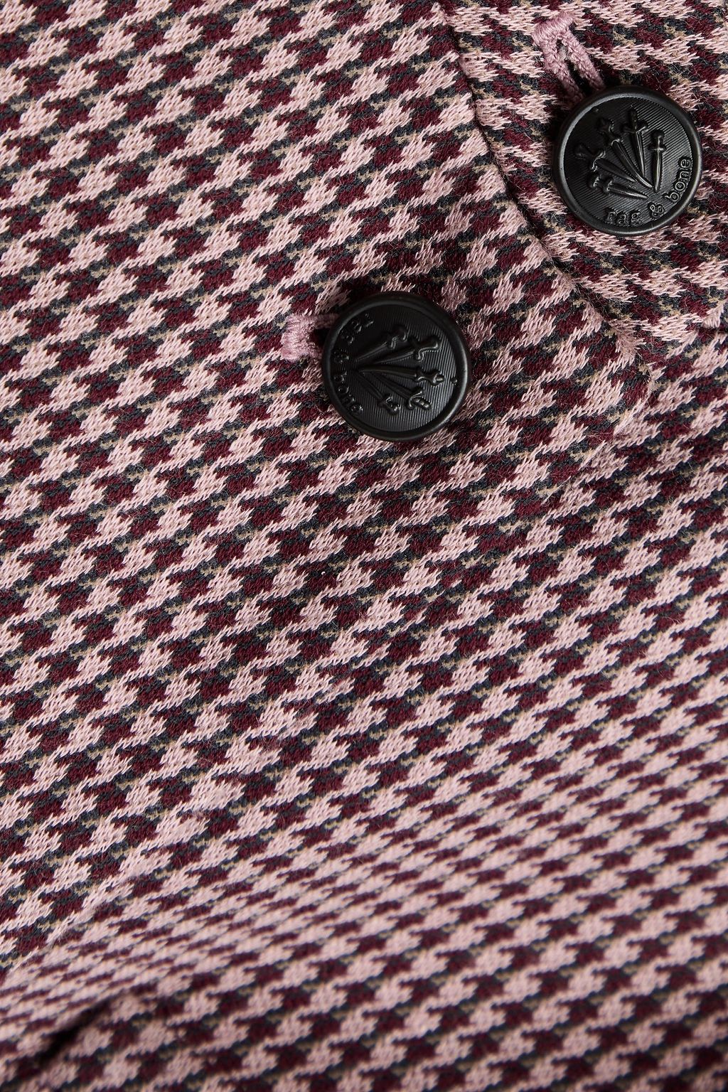 RAG & BONE جاكيت "سلاد" من الجاكار بنقشة المربعات المائلة