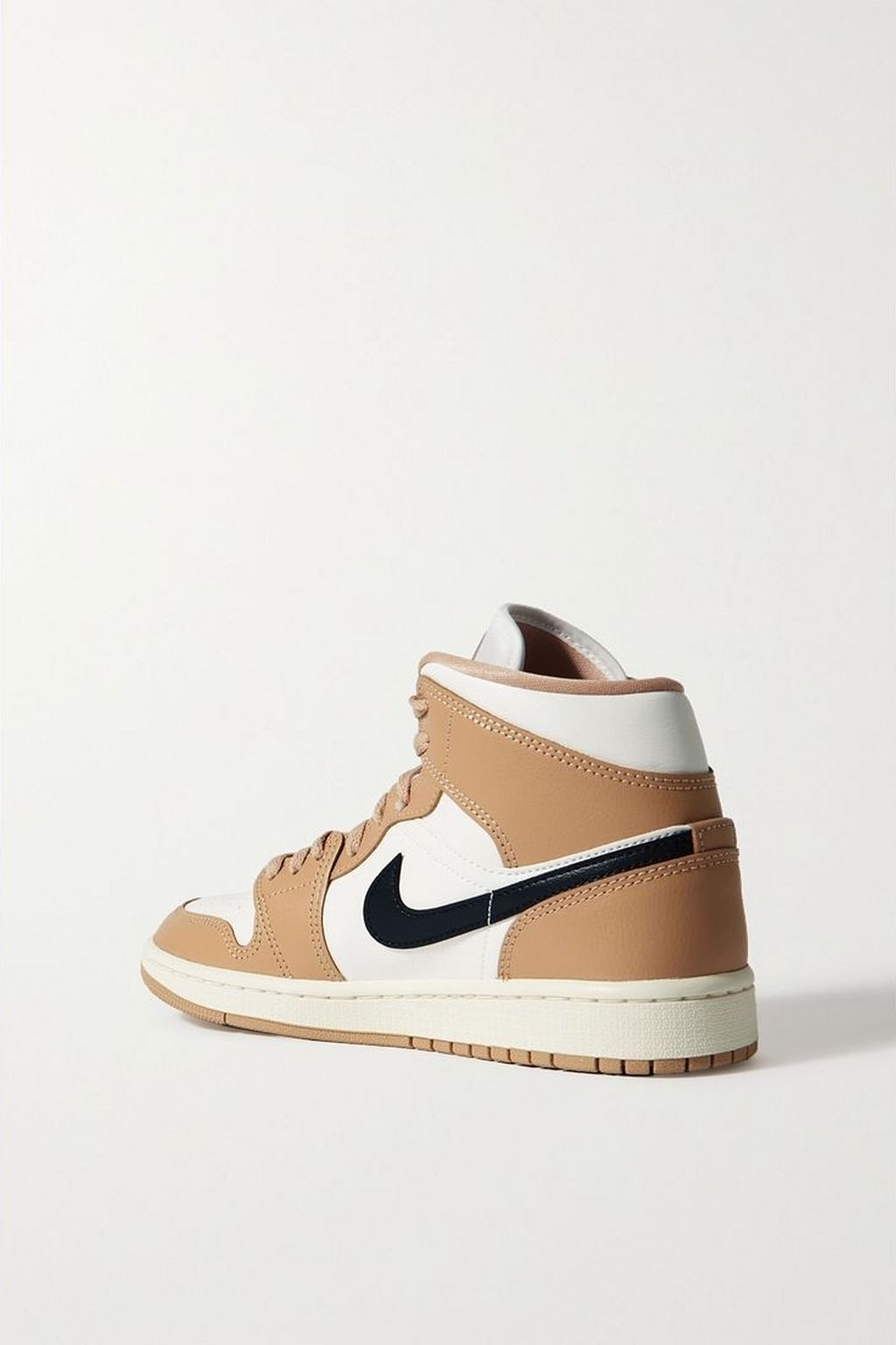 NIKE Air Jordan 1 Mid leather sneakers