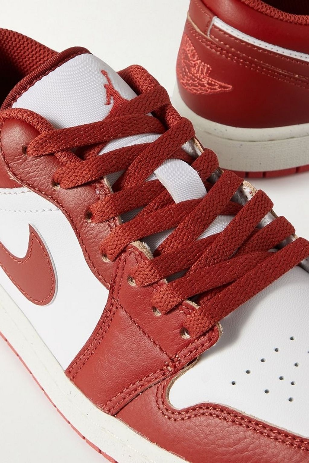 NIKE Air Jordan 1 Low leather sneakers