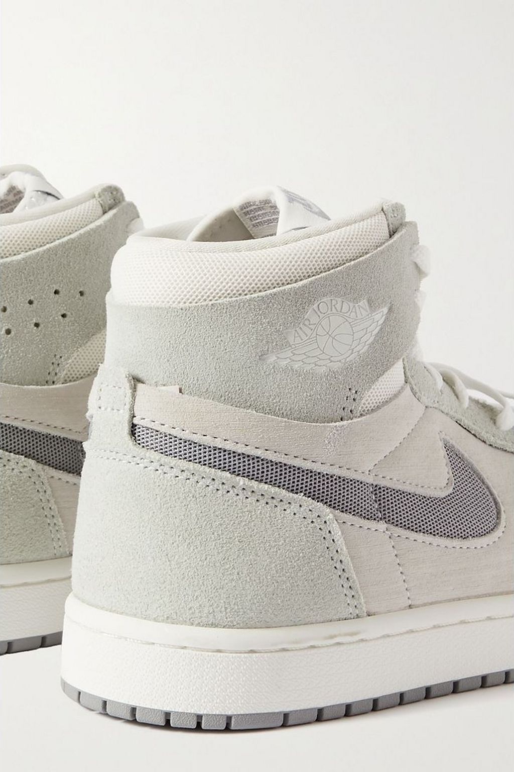 NIKE حذاء سنيكرز Air Jordan 1 Zoom CMFT 2 من جلد السويد وحواف من نسيجٍ شبكي