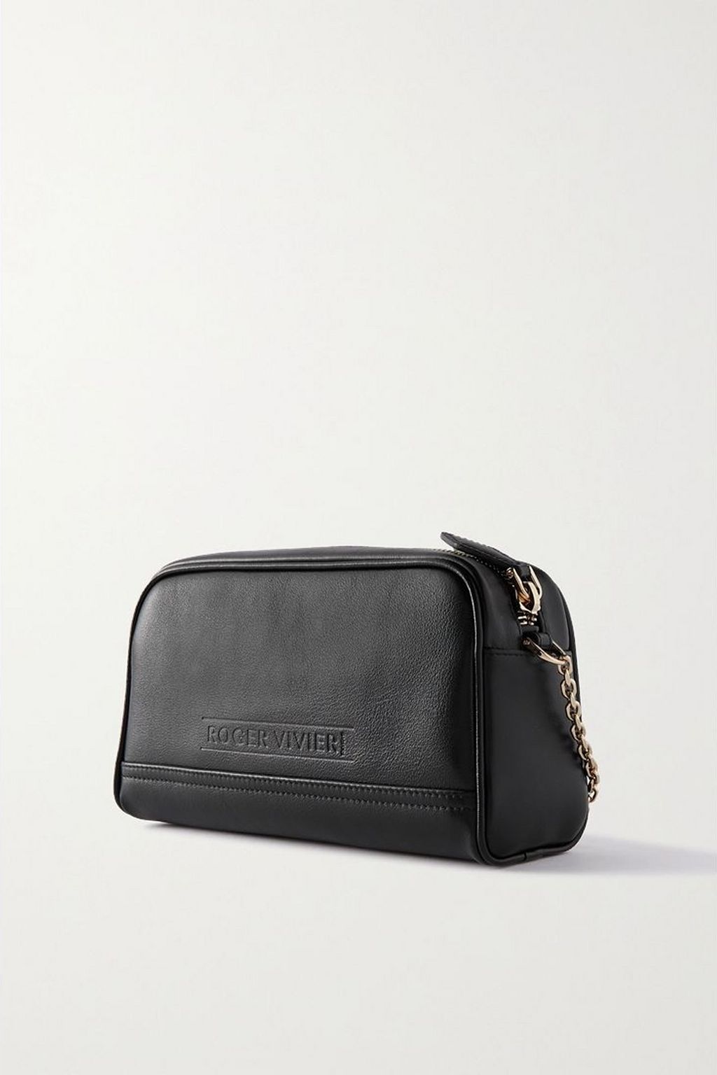 ROGER VIVIER Walky Viv mini crystal-embellished leather shoulder bag