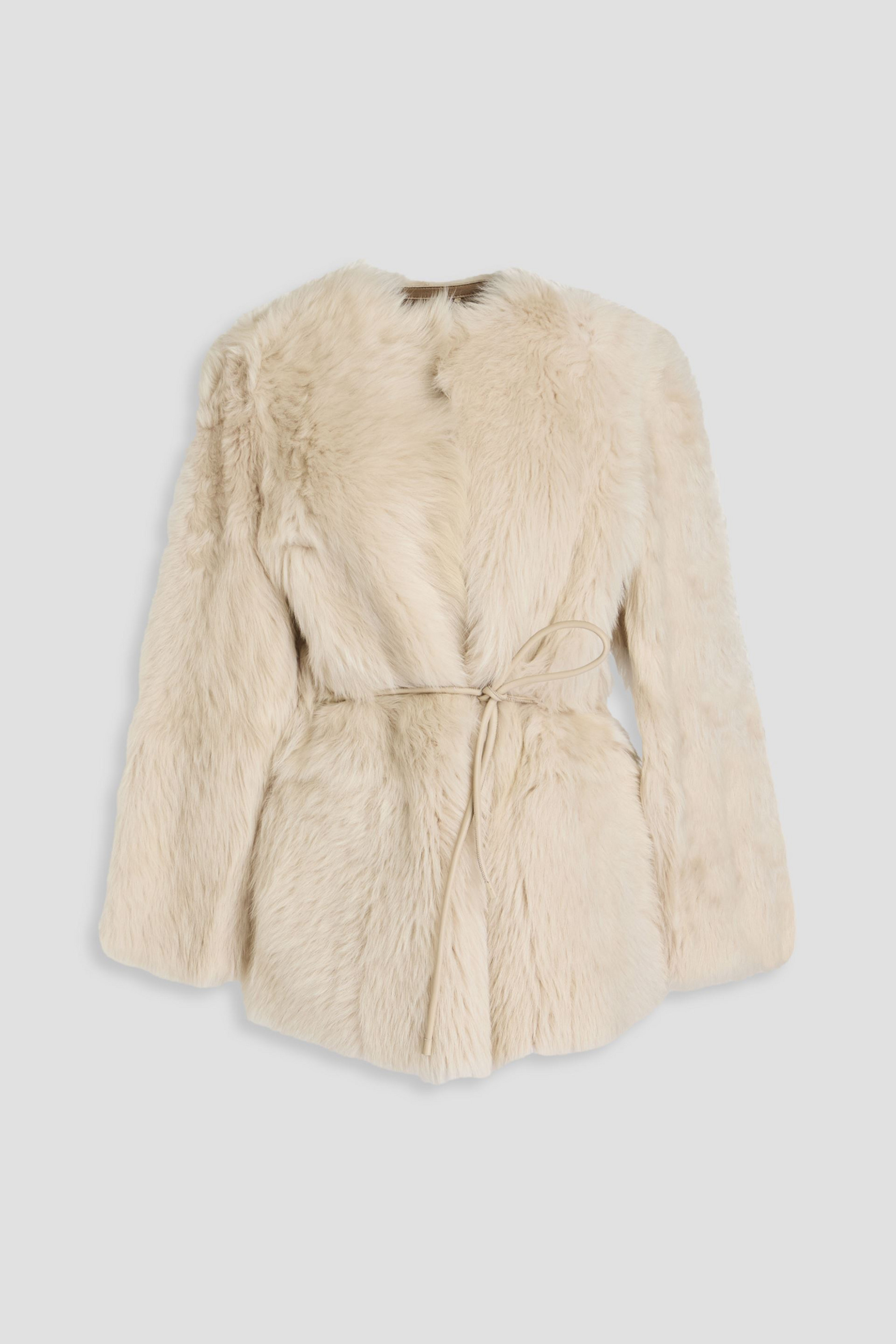 Zimmermann Belted shearling jacket