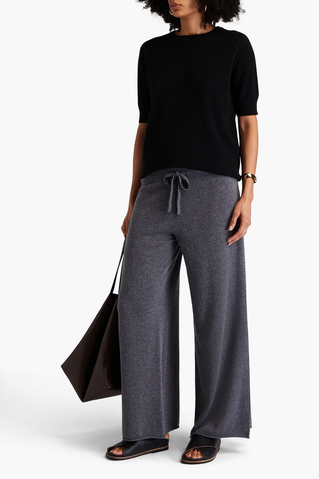 LISA YANG Cashmere wide-leg pants | THE OUTNET