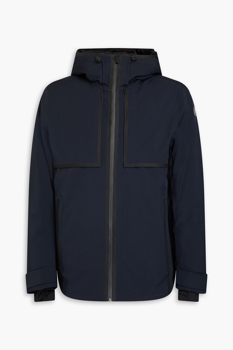 Fusalp Ernest Scuba Hooded Down Ski Jacket In Navy