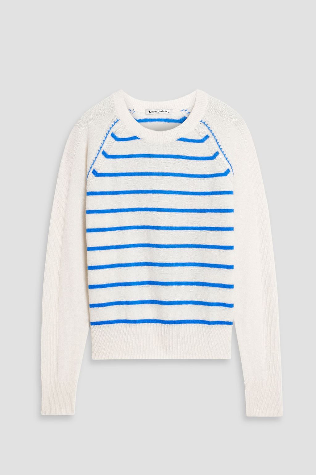 Autumn cashmere striped sweater discount